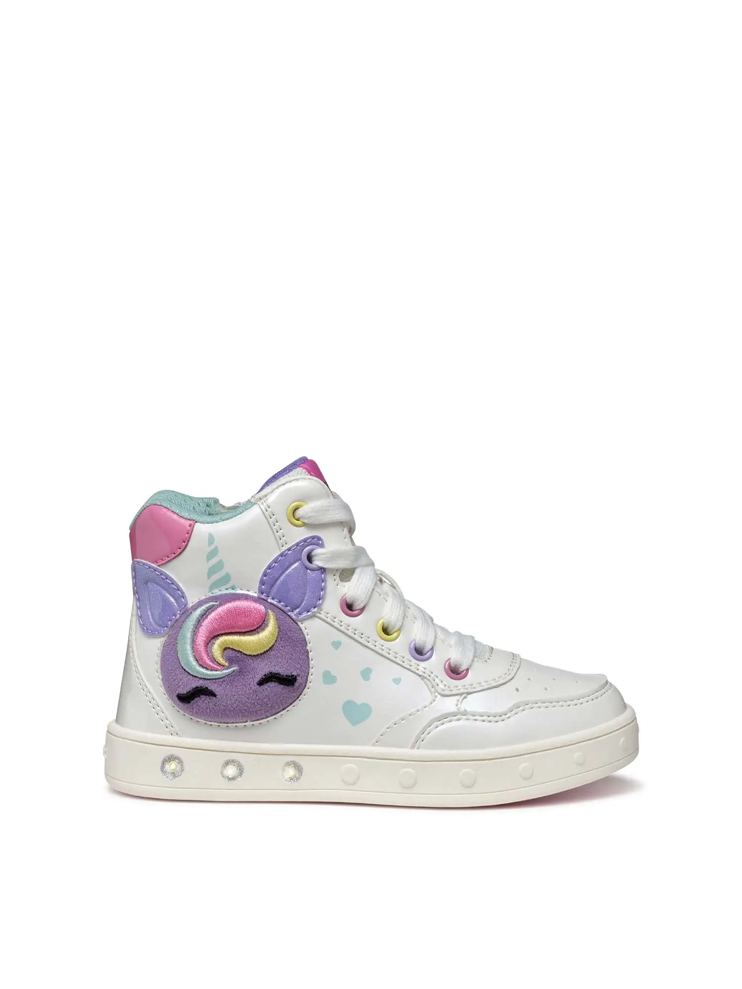 SNEAKERS RAGAZZA - GEOX BIANCO-MULTI - J568WD 0NFKN - Image 2
