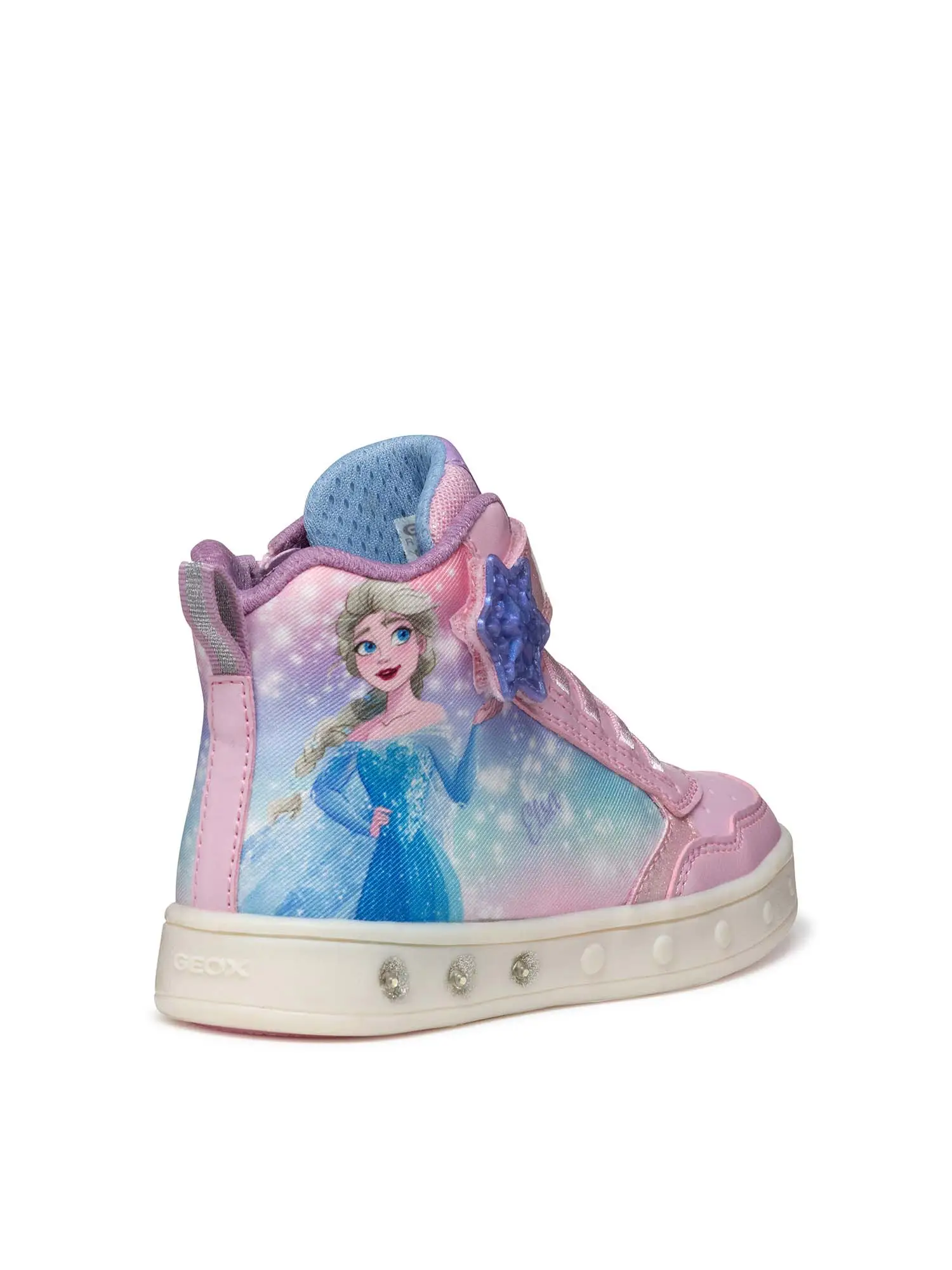 SNEAKERS RAGAZZA - GEOX ROSA - J568WF 0ANAJ - Image 4