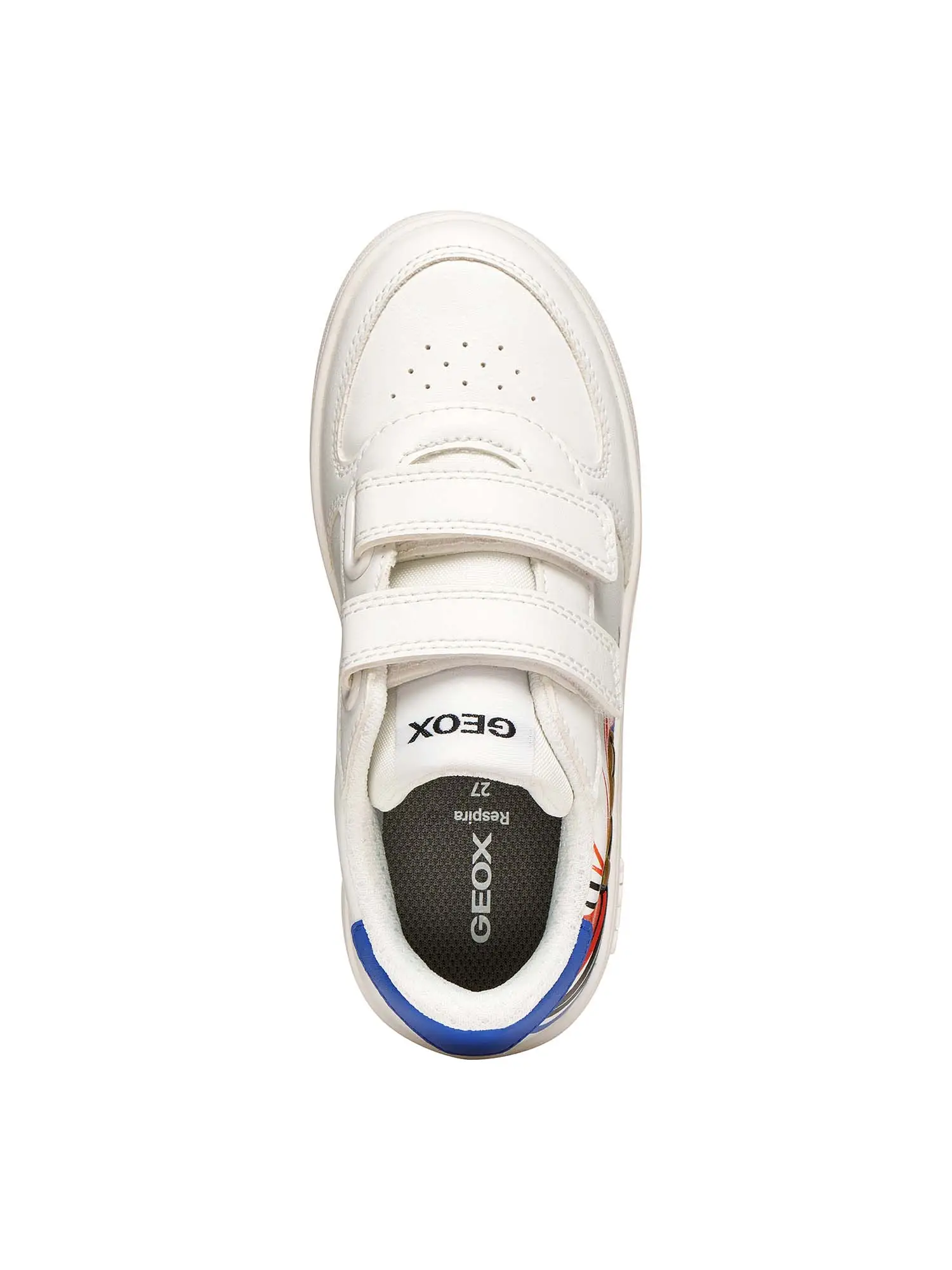 SNEAKERS RAGAZZO - GEOX BIANCO-BLU - J65LSD 0FU54 - Image 5