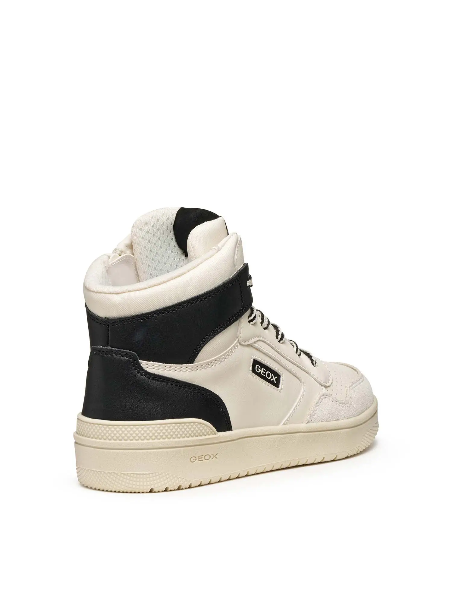 SNEAKERS RAGAZZO - GEOX BIANCO-NERO - J56LQA 05422 - Image 4