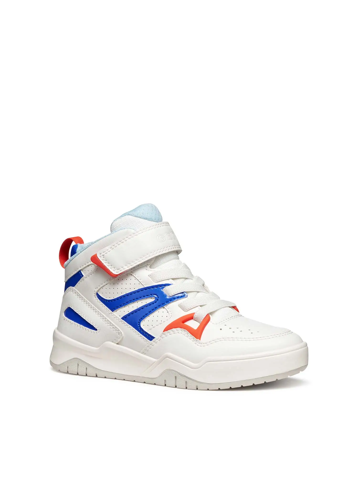 SNEAKERS RAGAZZO - GEOX BIANCO-ROSSO - J567RA 054FU - Image 2