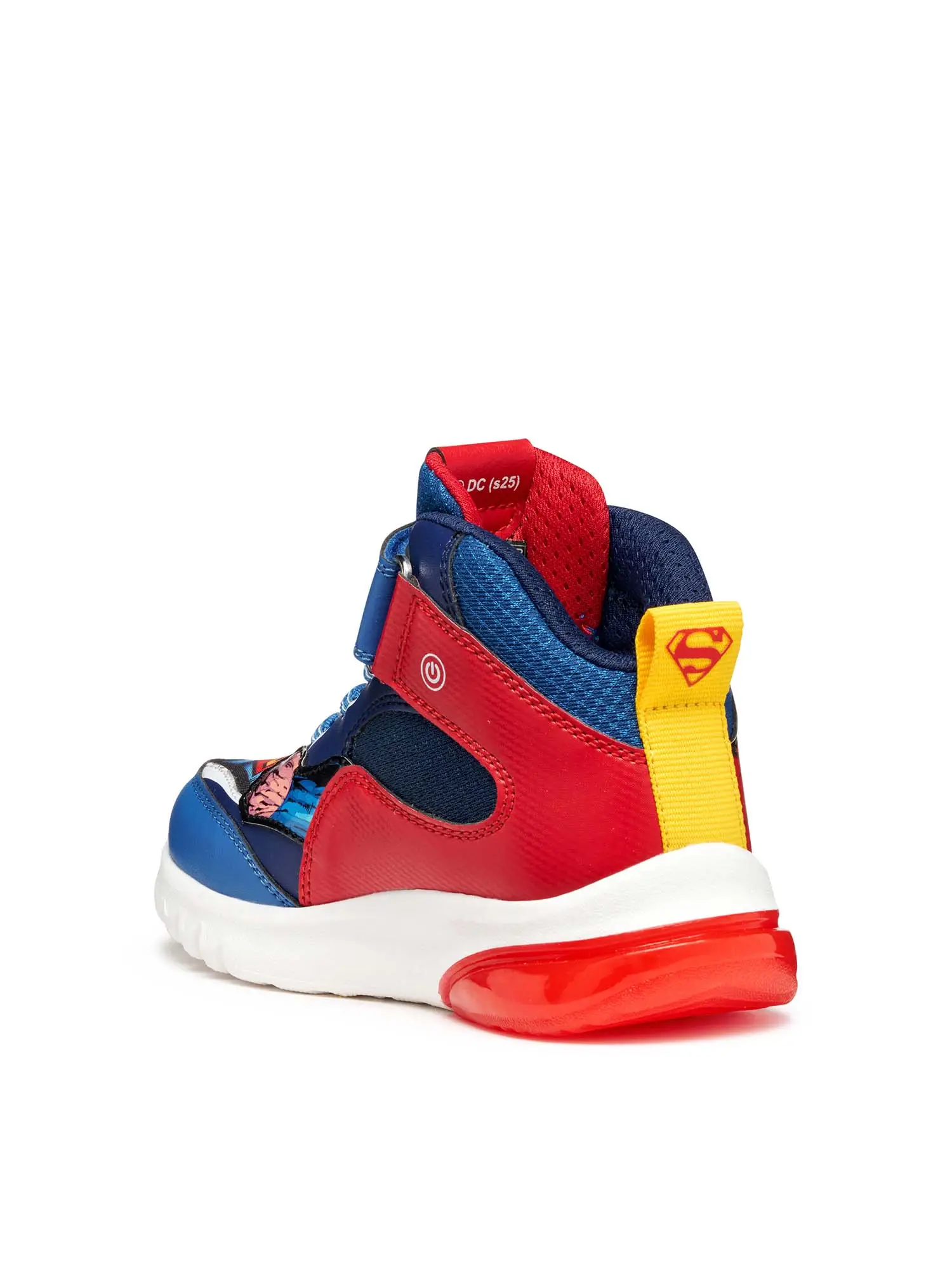 SNEAKERS RAGAZZO - GEOX BLU-ROSSO - J56LBF 0BC14 - Image 4