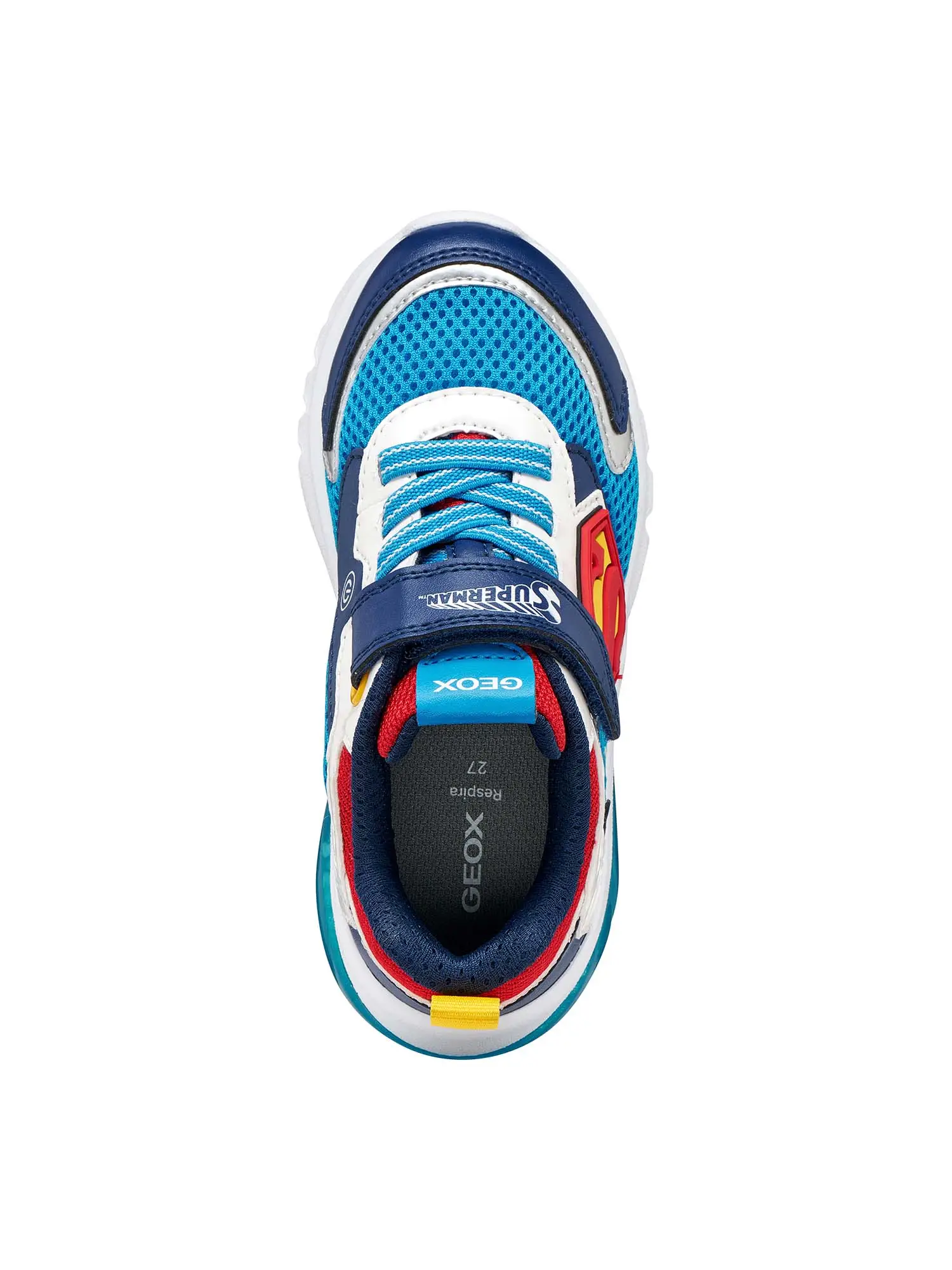 SNEAKERS RAGAZZO - GEOX BLU-ROSSO - J65LBB 01454 - Image 5