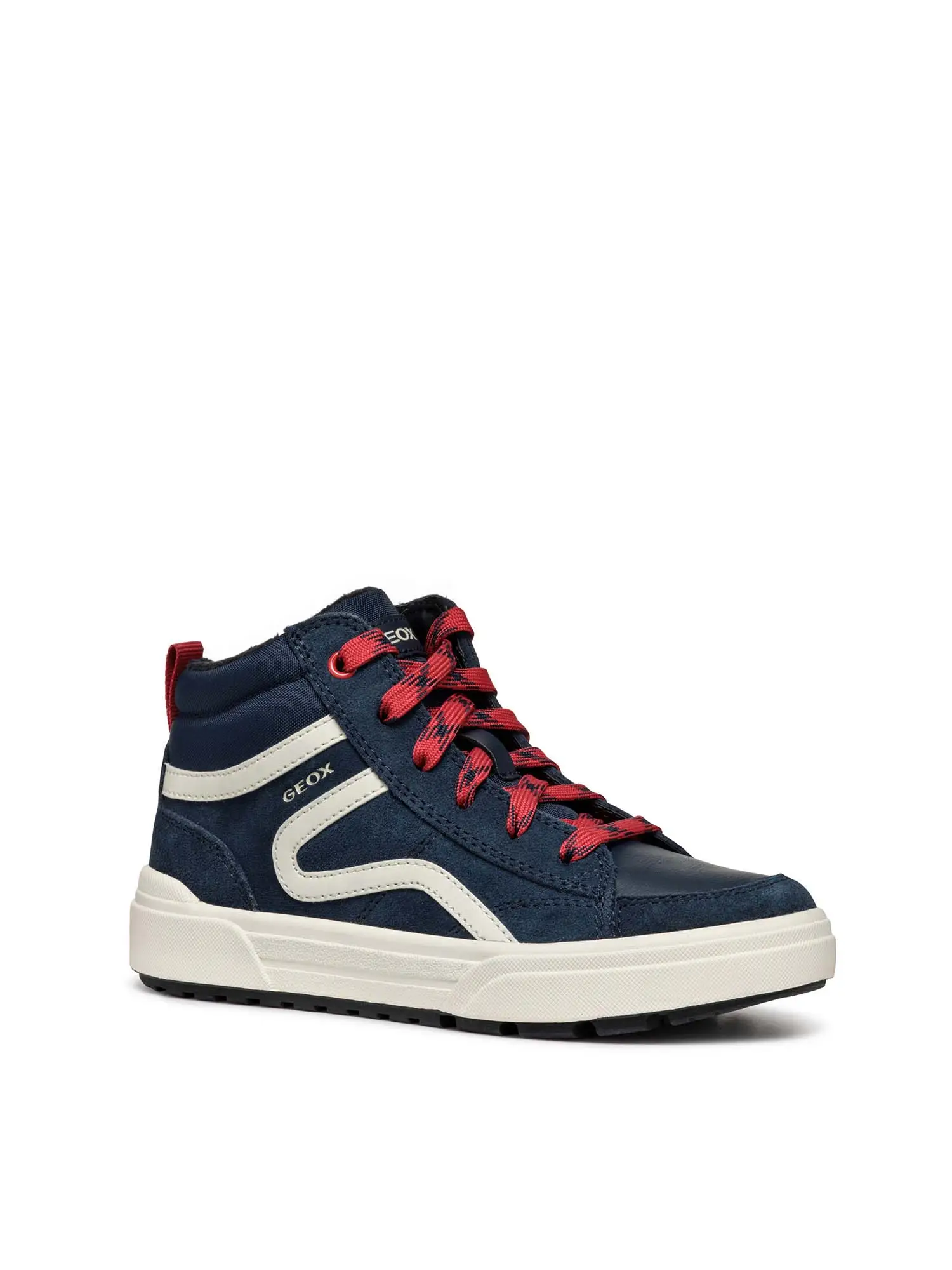 SNEAKERS RAGAZZO - GEOX NAVY-ROSSO - J36HAA 022FU - Image 2
