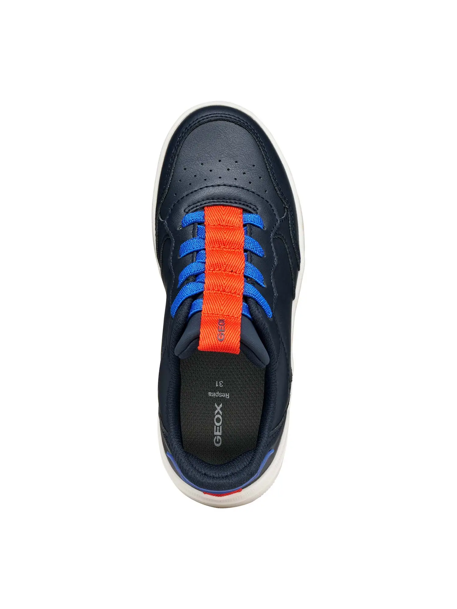 SNEAKERS RAGAZZO - GEOX NAVY-ROSSO - J56NRB 05415 - Image 5