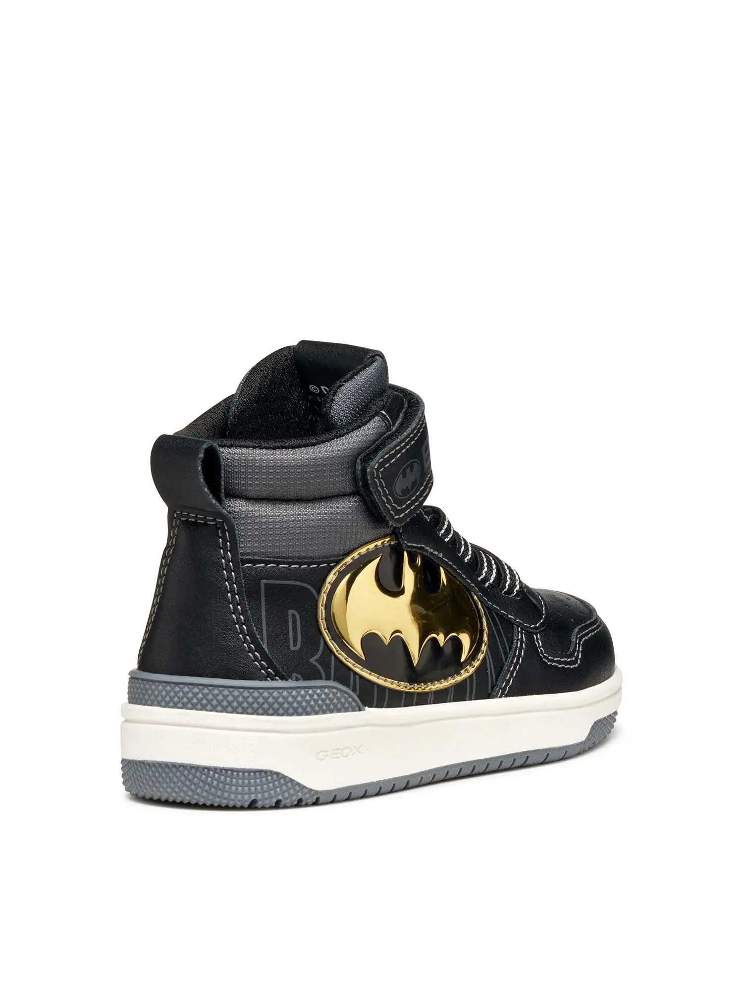 SNEAKERS RAGAZZO - GEOX NERO-ORO - J56LQG 05411 - Image 4