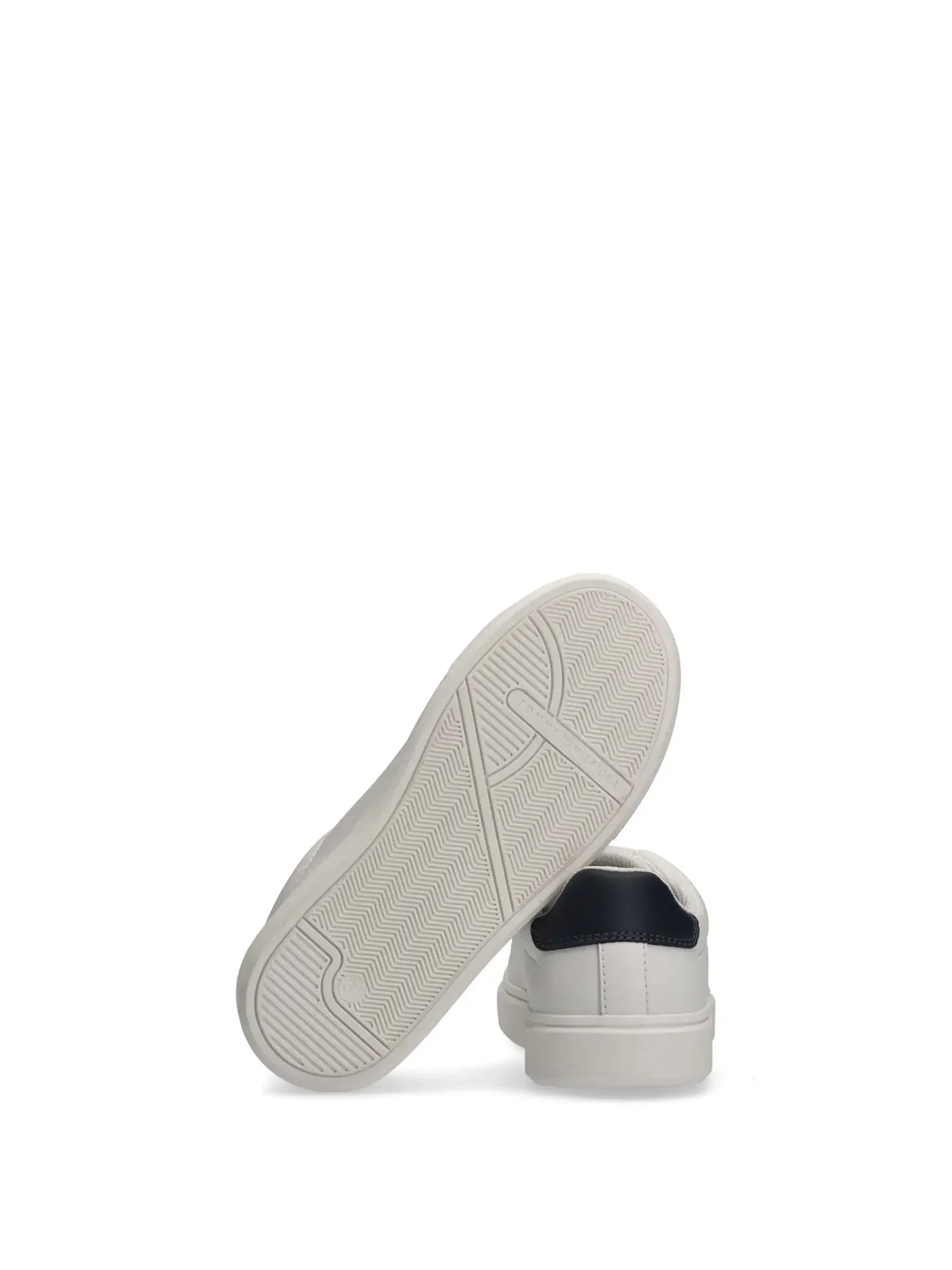 SNEAKERS UNISEX - TOMMY HILFIGER BIANCO-BLU - T3X9-34350-1355 - Image 5