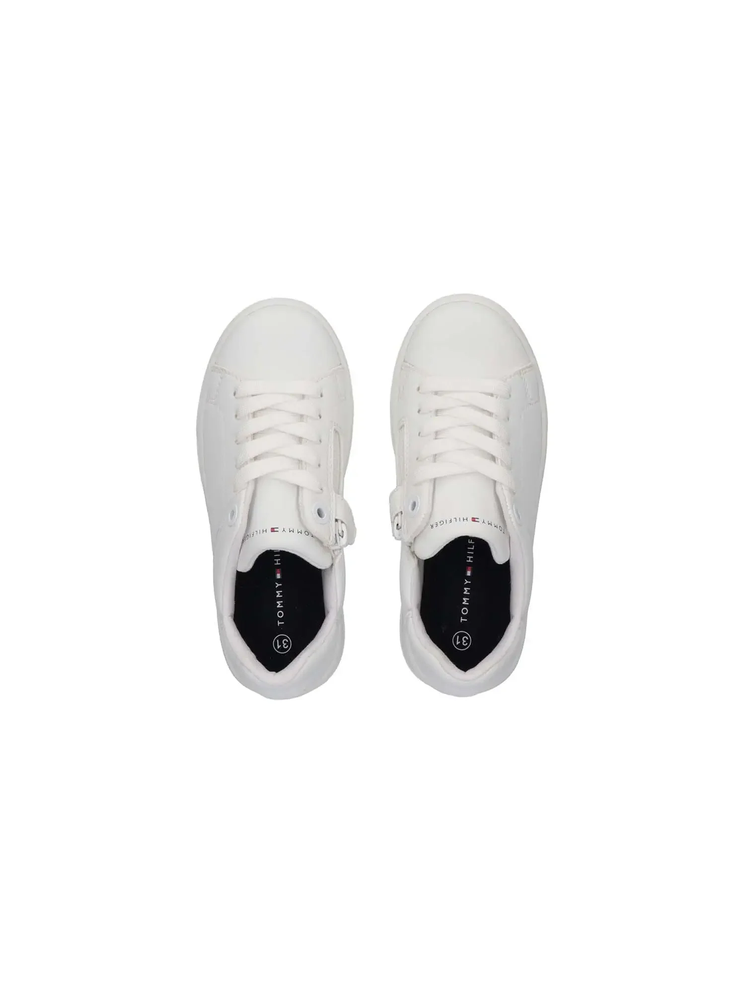SNEAKERS UNISEX - TOMMY HILFIGER BIANCO - T3X9-34357-1355 - Image 3