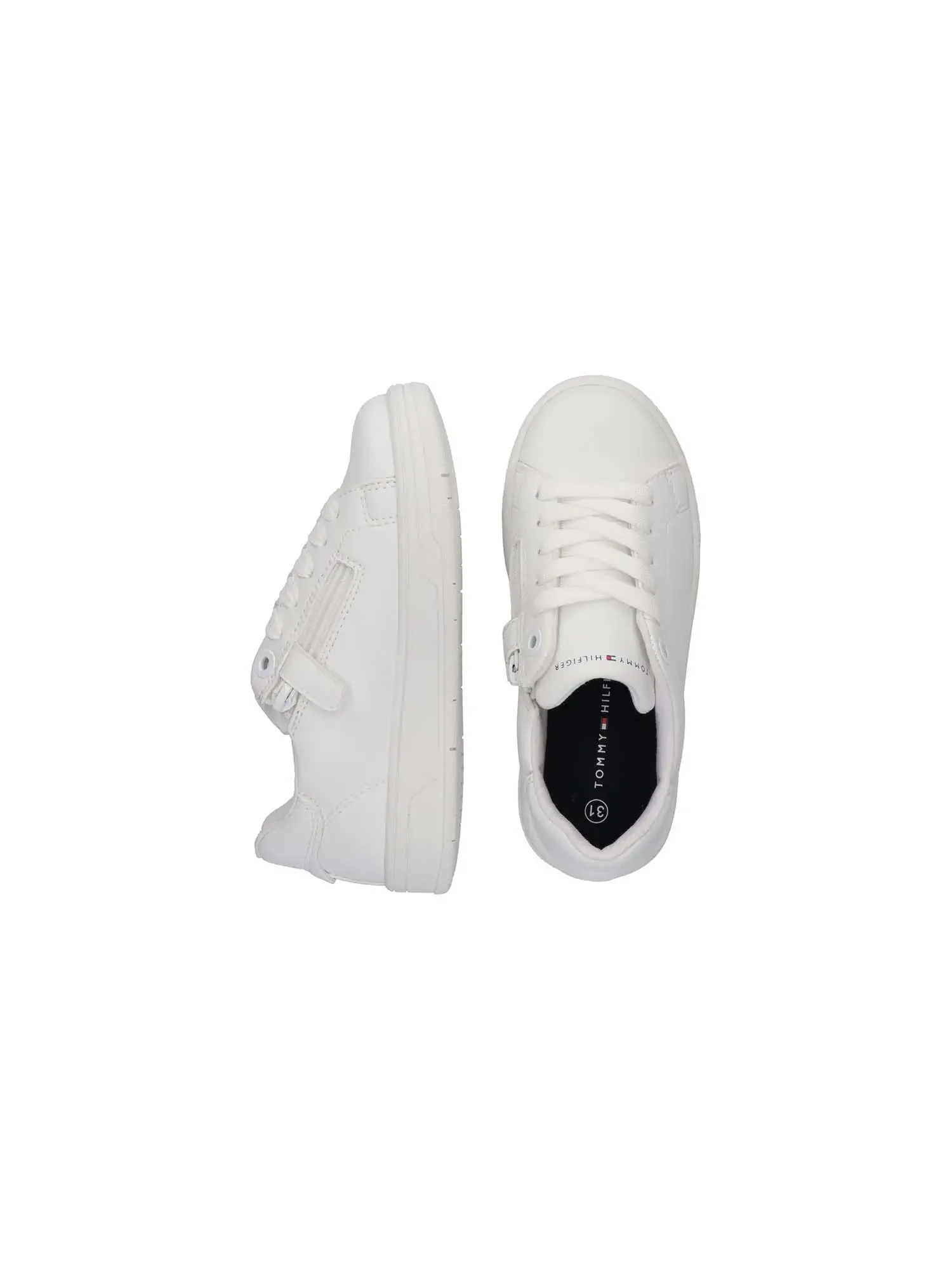 SNEAKERS UNISEX - TOMMY HILFIGER BIANCO - T3X9-34357-1355 - Image 4