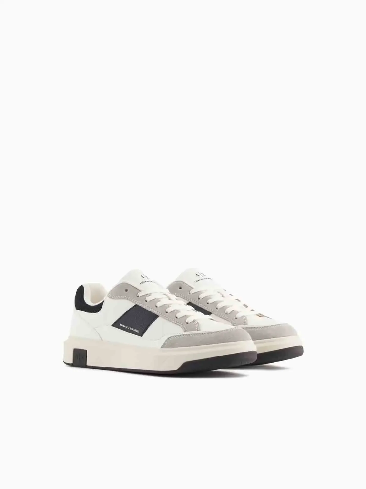 SNEAKERS UOMO - ARMANI EXCHANGE BIANCO-NERO - XM001720 AF17529 - Image 2