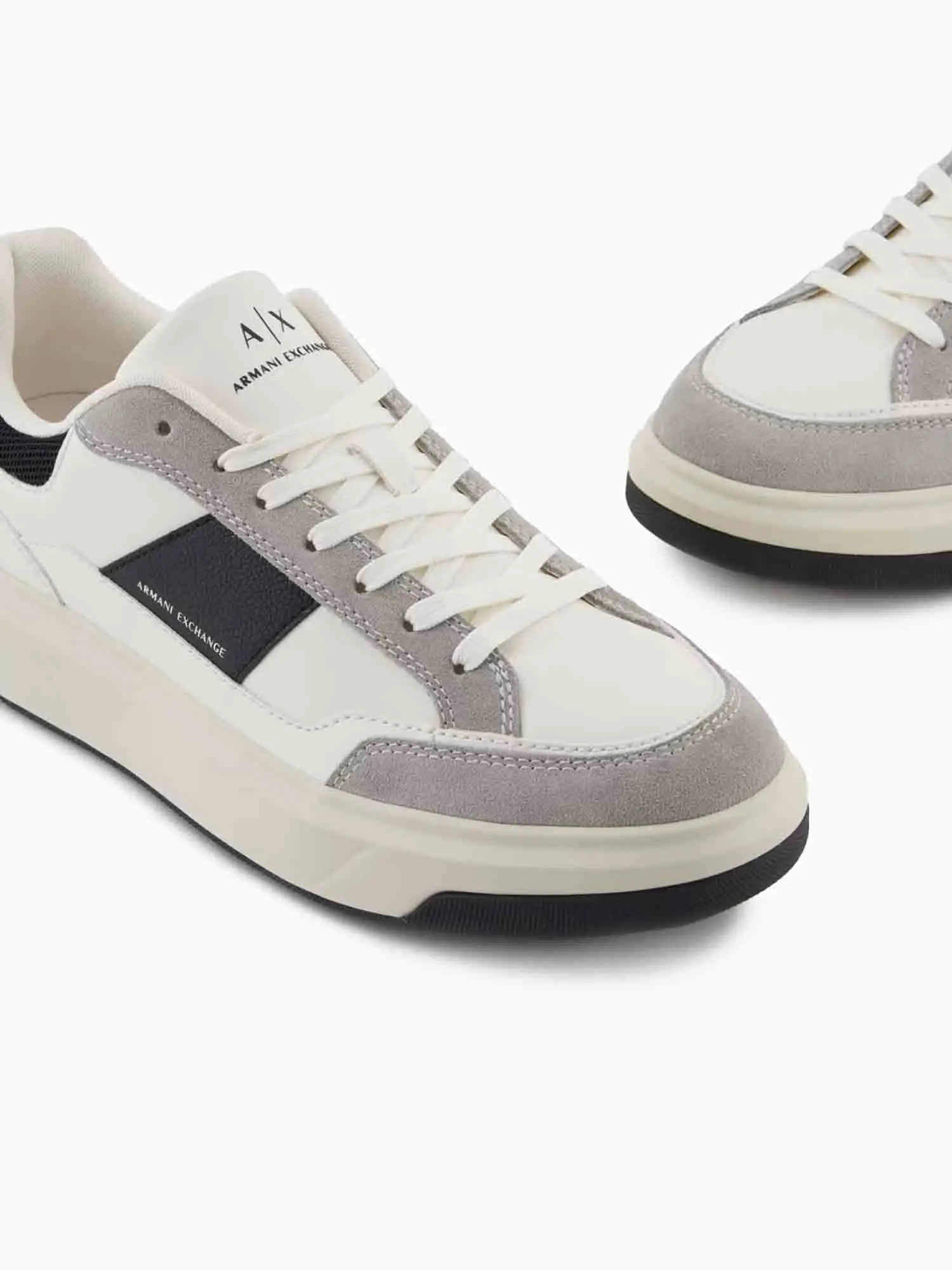 SNEAKERS UOMO - ARMANI EXCHANGE BIANCO-NERO - XM001720 AF17529 - Image 5