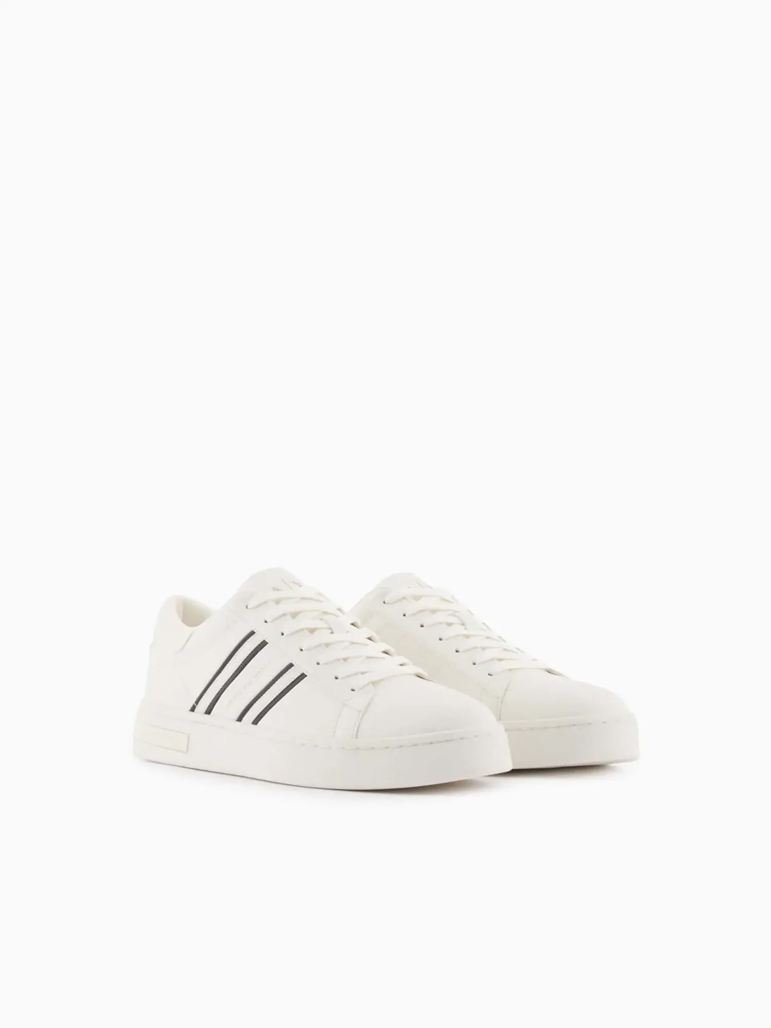 SNEAKERS UOMO - ARMANI EXCHANGE BIANCO-NERO - XM002198 AF21421 - Image 2