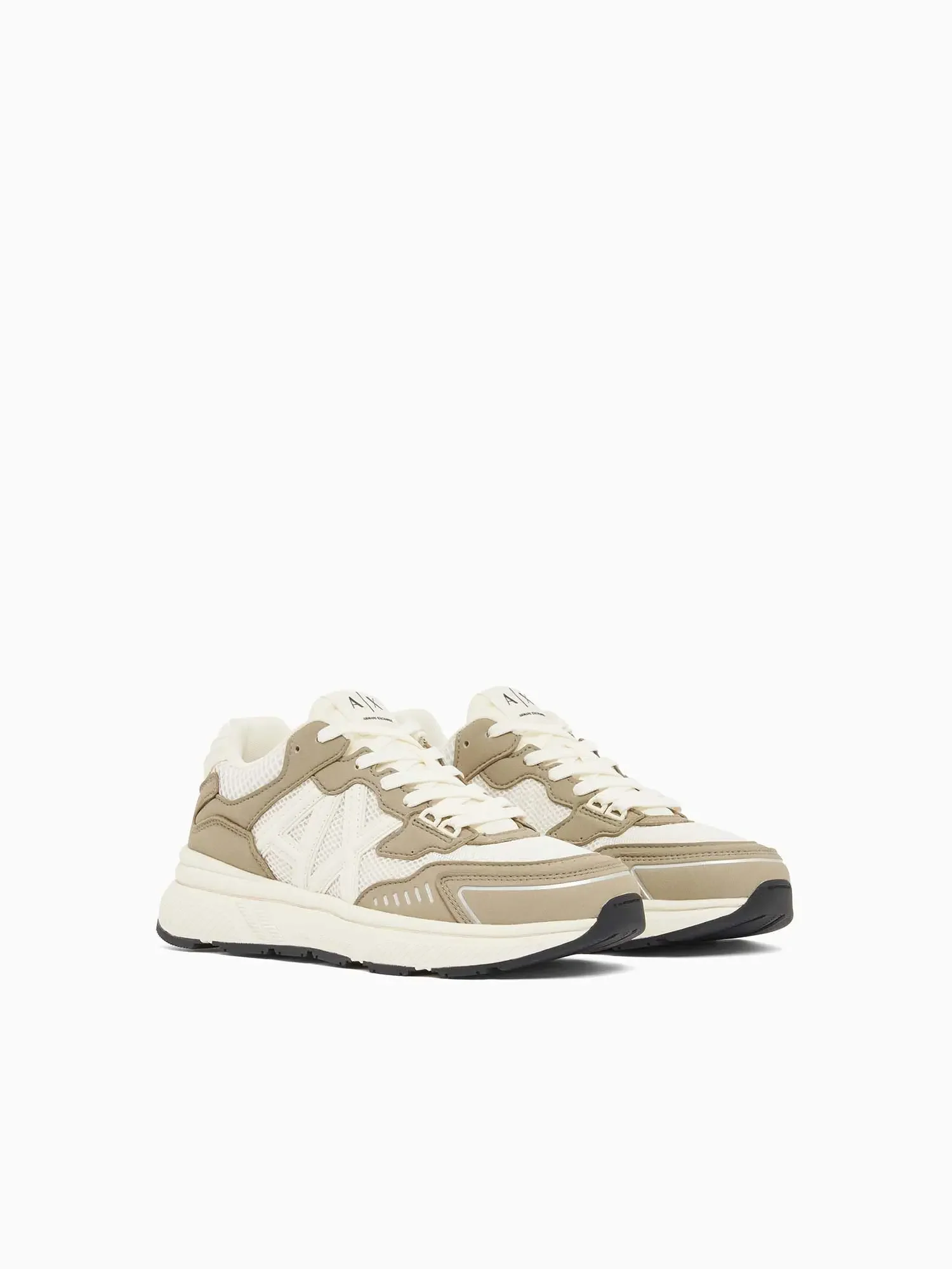 SNEAKERS UOMO - ARMANI EXCHANGE VERDE-BIANCO - XM002635 AF19388 - Image 2