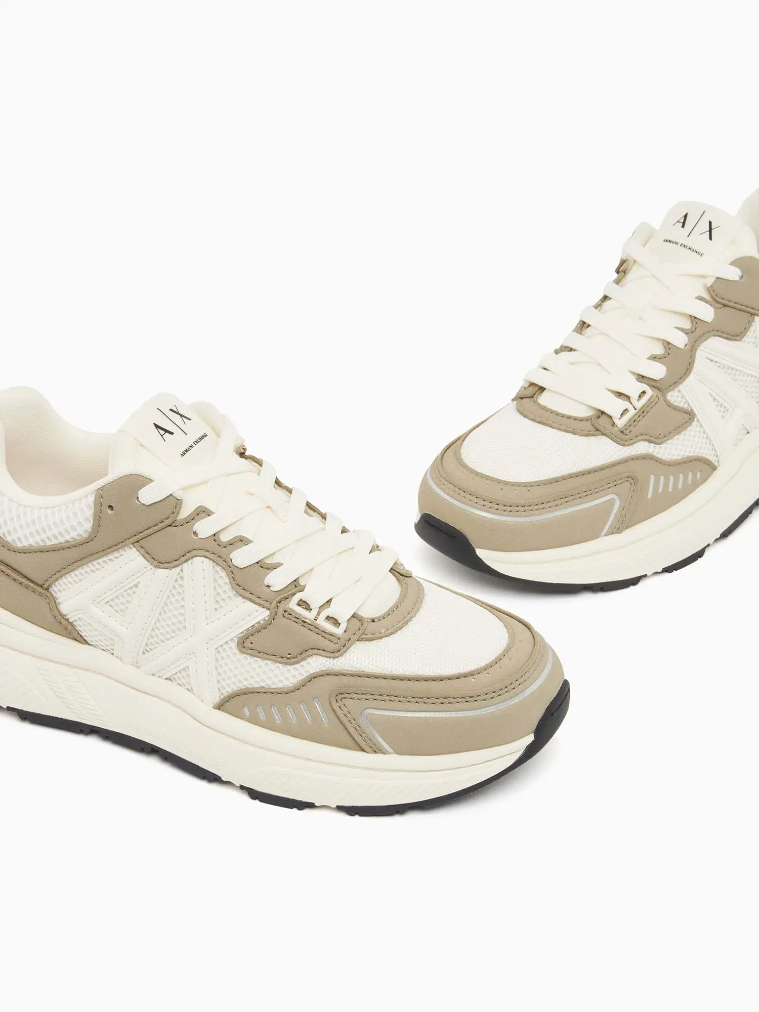 SNEAKERS UOMO - ARMANI EXCHANGE VERDE-BIANCO - XM002635 AF19388 - Image 5