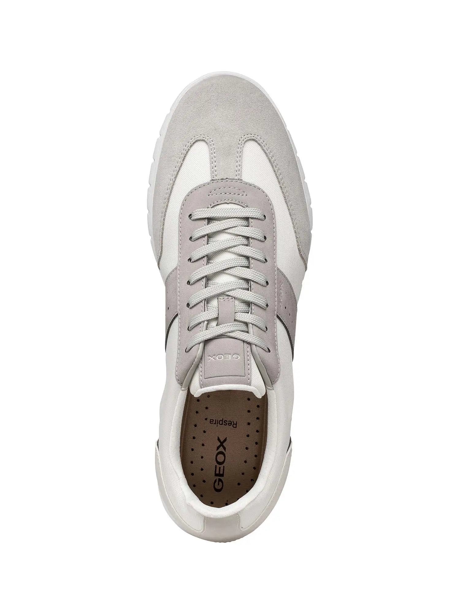 SNEAKERS UOMO - GEOX BIANCO-GRIGIO - U651JB 011EK - Image 5