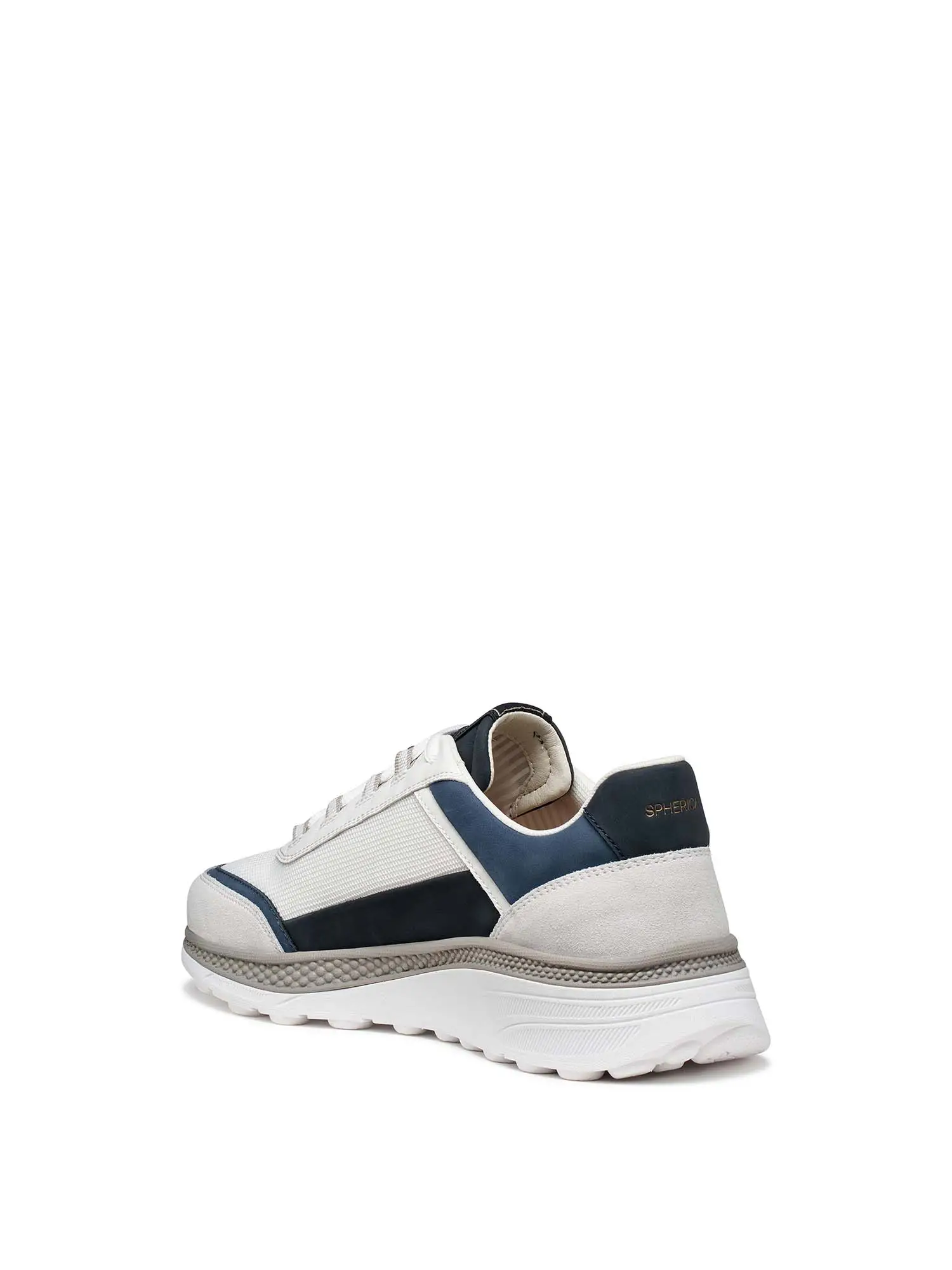 SNEAKERS UOMO - GEOX BIANCO-NAVY - U65HUC 0149B - Image 3