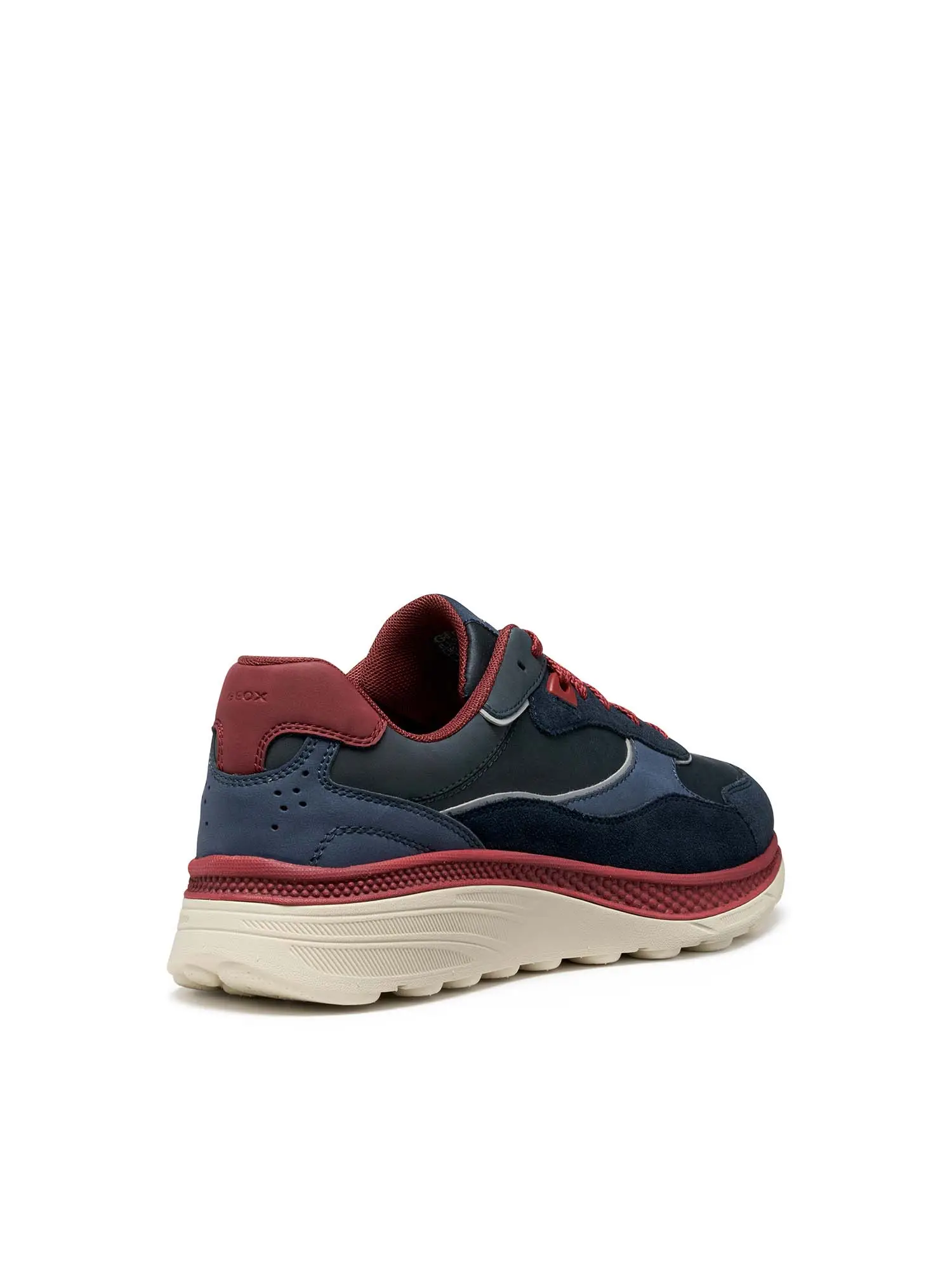 SNEAKERS UOMO - GEOX NAVY-ROSSO - U56HUA 0CQ22 - Image 4