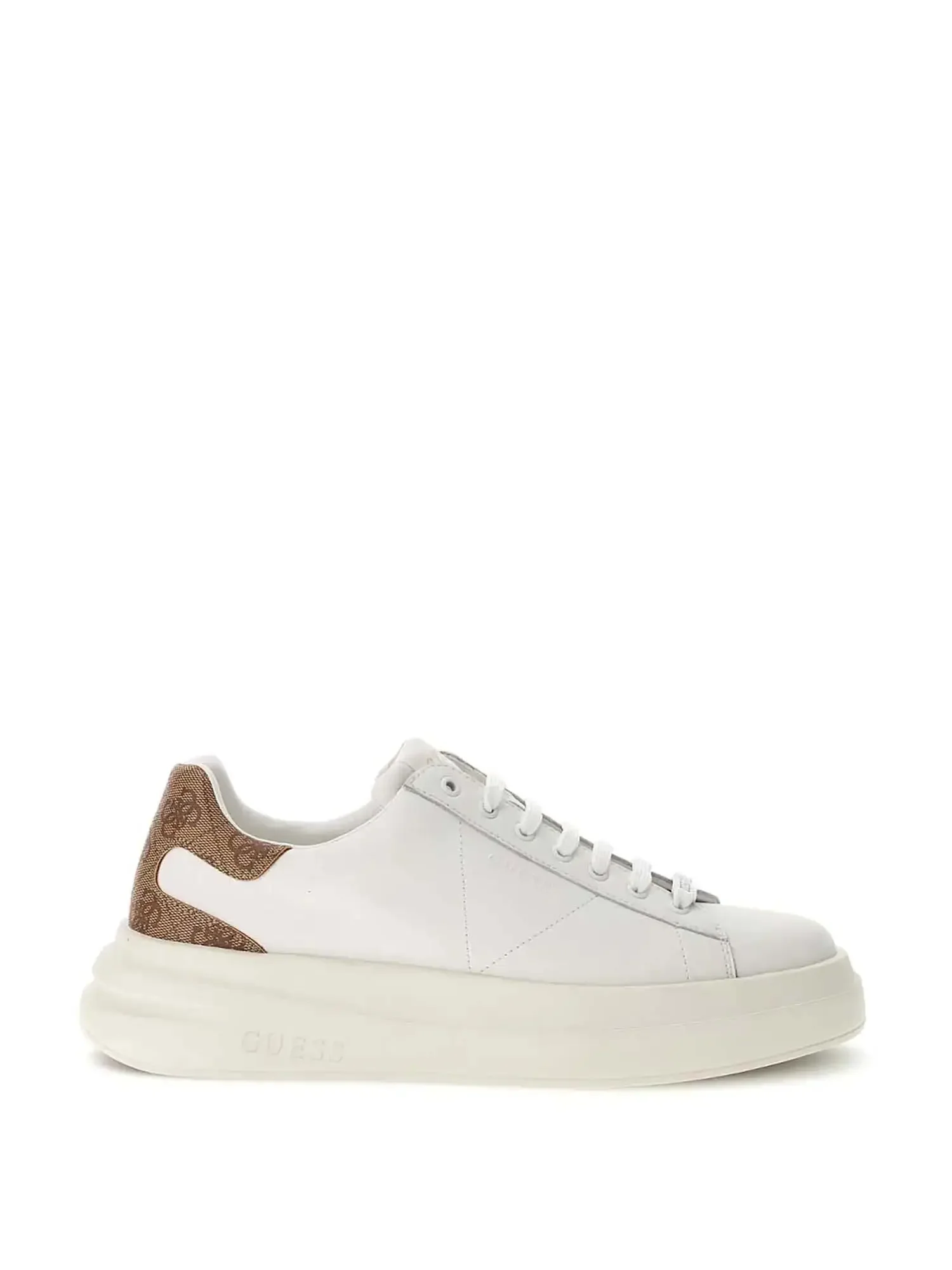 SNEAKERS UOMO - GUESS BIANCO-BEIGE - FMPVIB LEA12