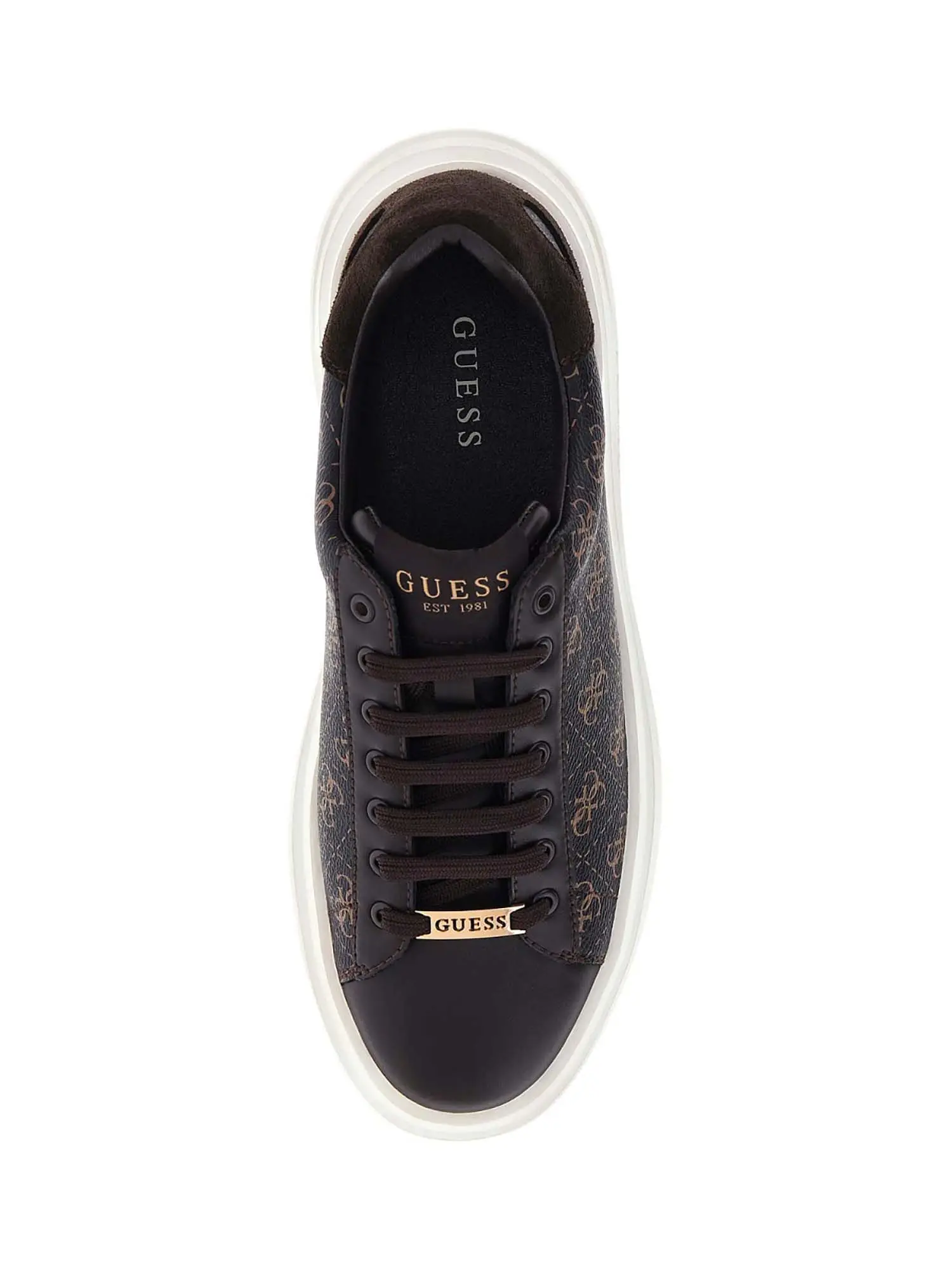 SNEAKERS UOMO - GUESS MARRONE - FMPVIB FAL12 - Image 4