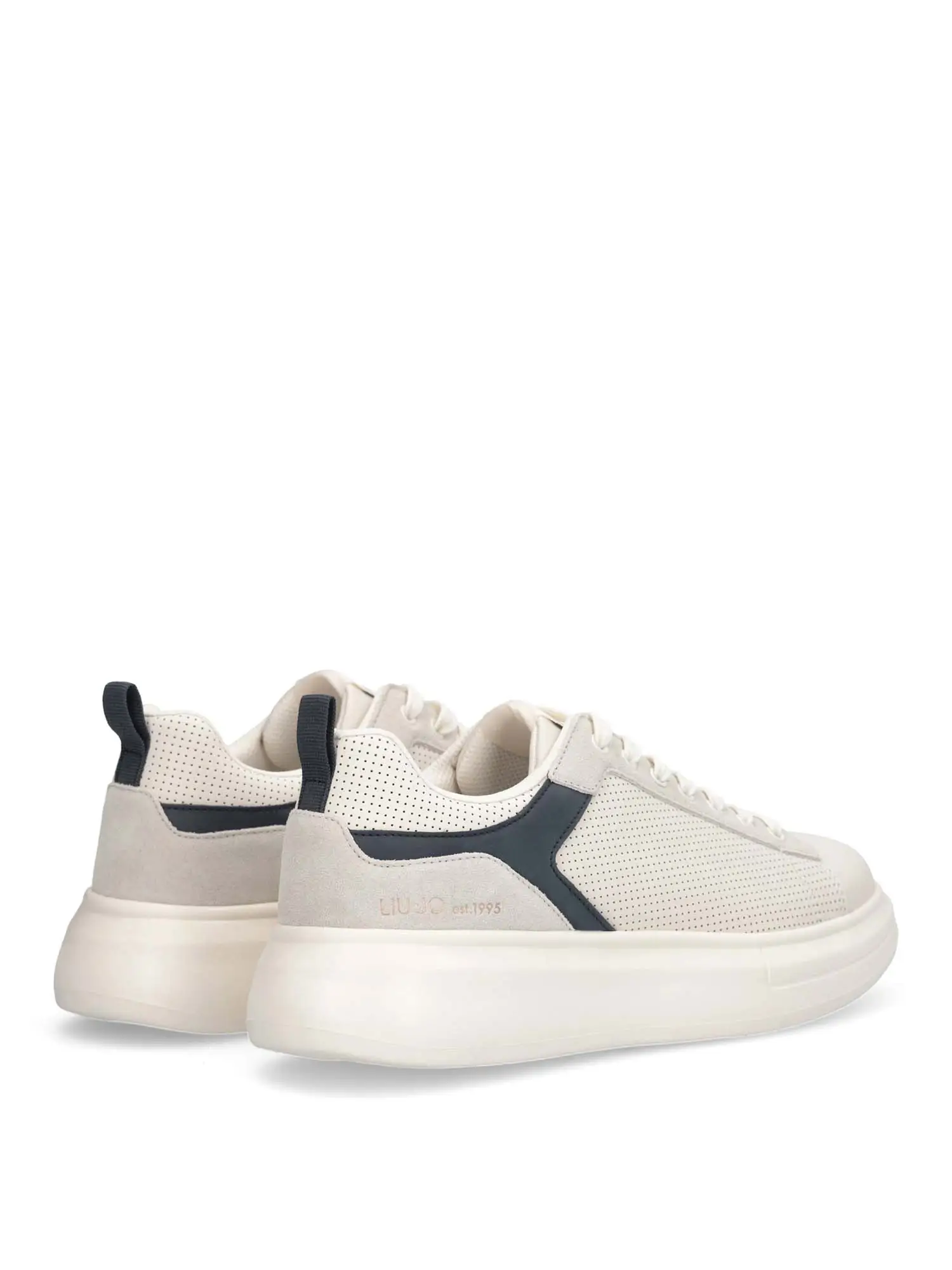SNEAKERS UOMO - LIU-JO BIANCO-BLU - 7B6001PX355 - Image 3