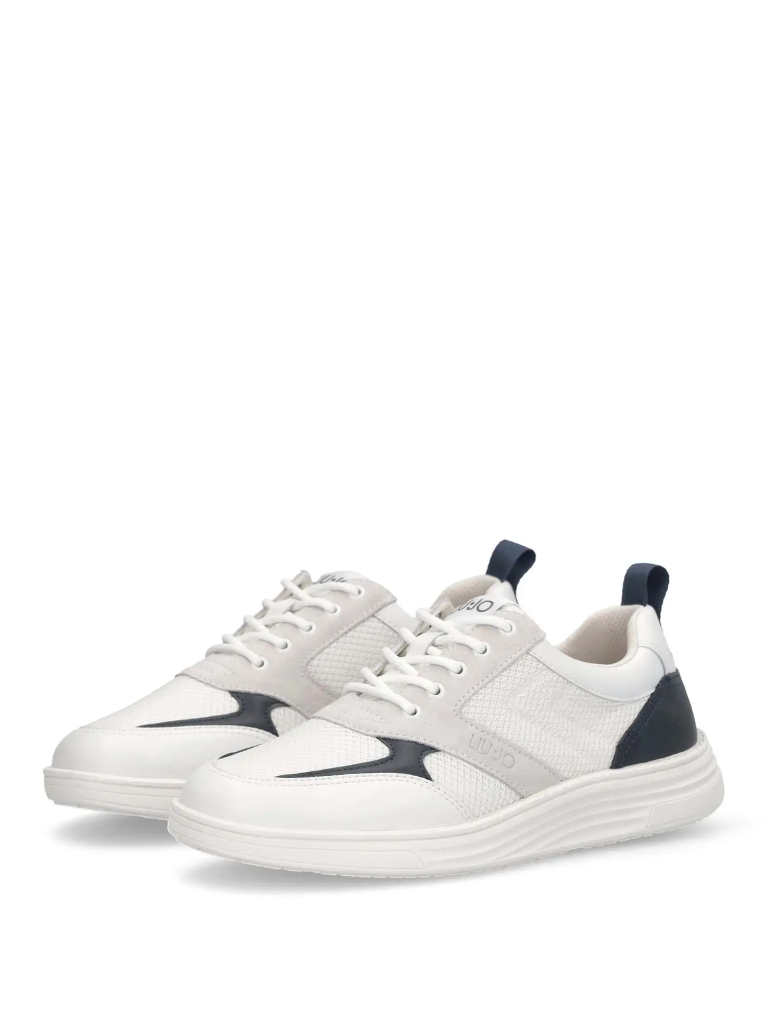 SNEAKERS UOMO - LIU-JO BIANCO-BLU - 7B6005PX029 - Image 2