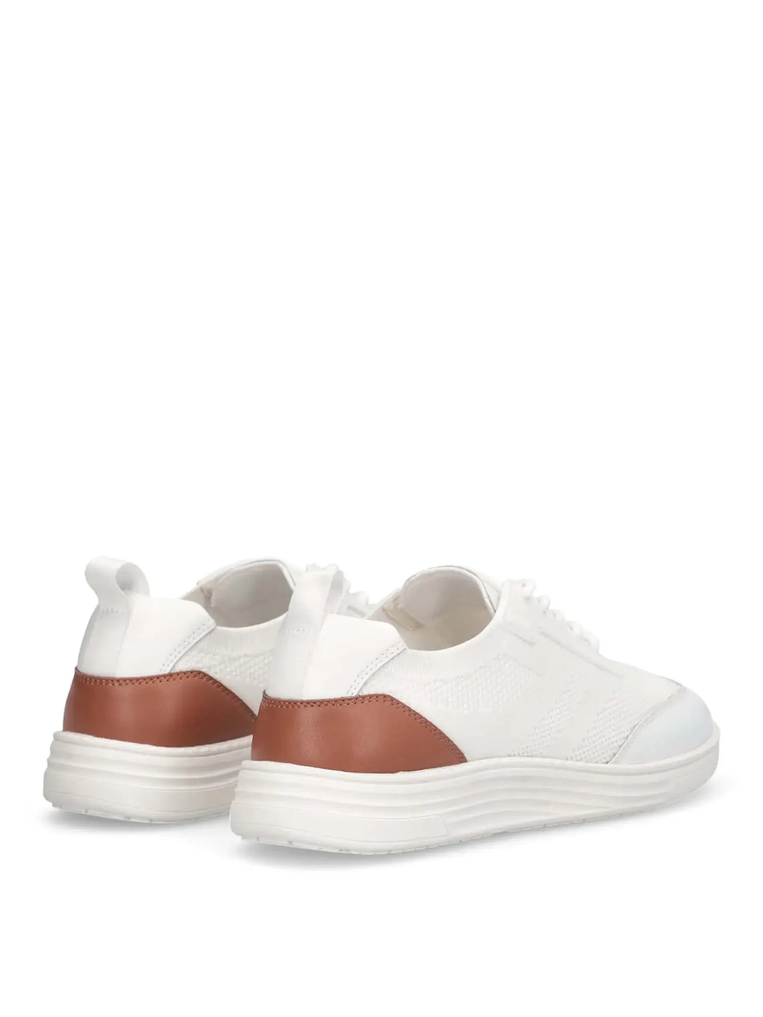 SNEAKERS UOMO - LIU-JO BIANCO-CUOIO - 7B6013TX415 - Image 3
