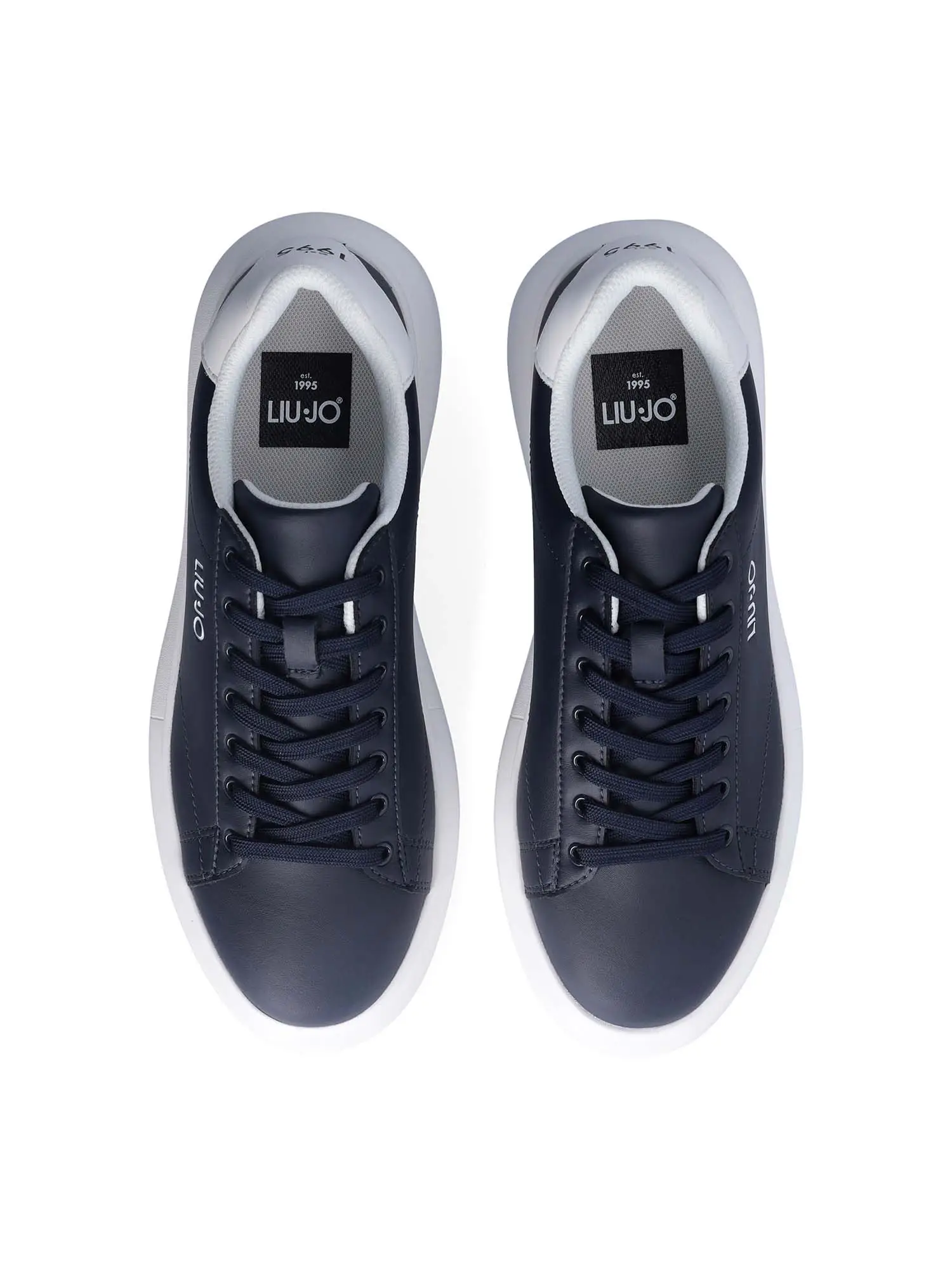 SNEAKERS UOMO - LIU-JO NAVY-BIANCO - 7B4027PX474 - Image 4