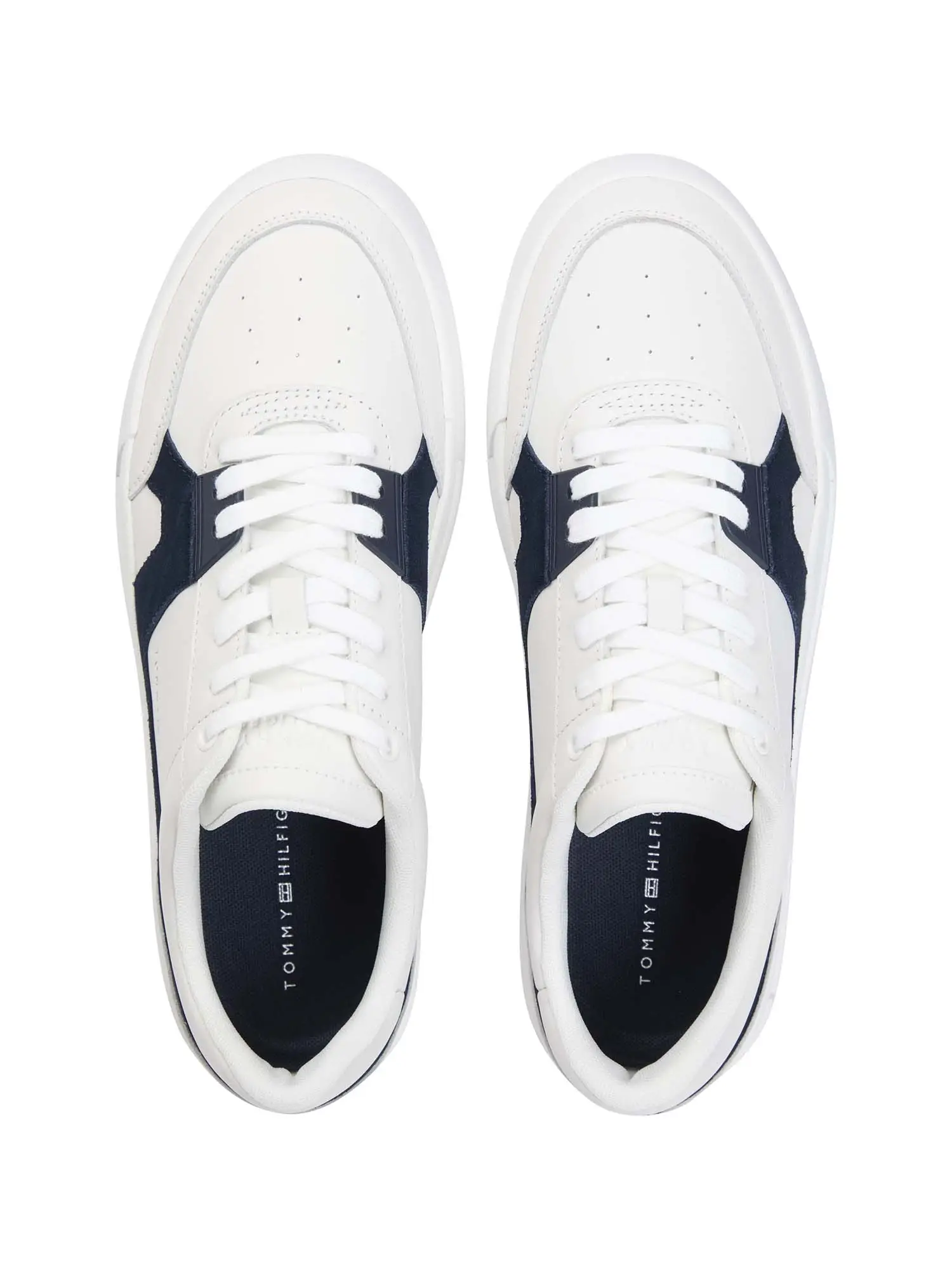 SNEAKERS UOMO - TOMMY HILFIGER ECRU - FM0FM05551 - Image 4