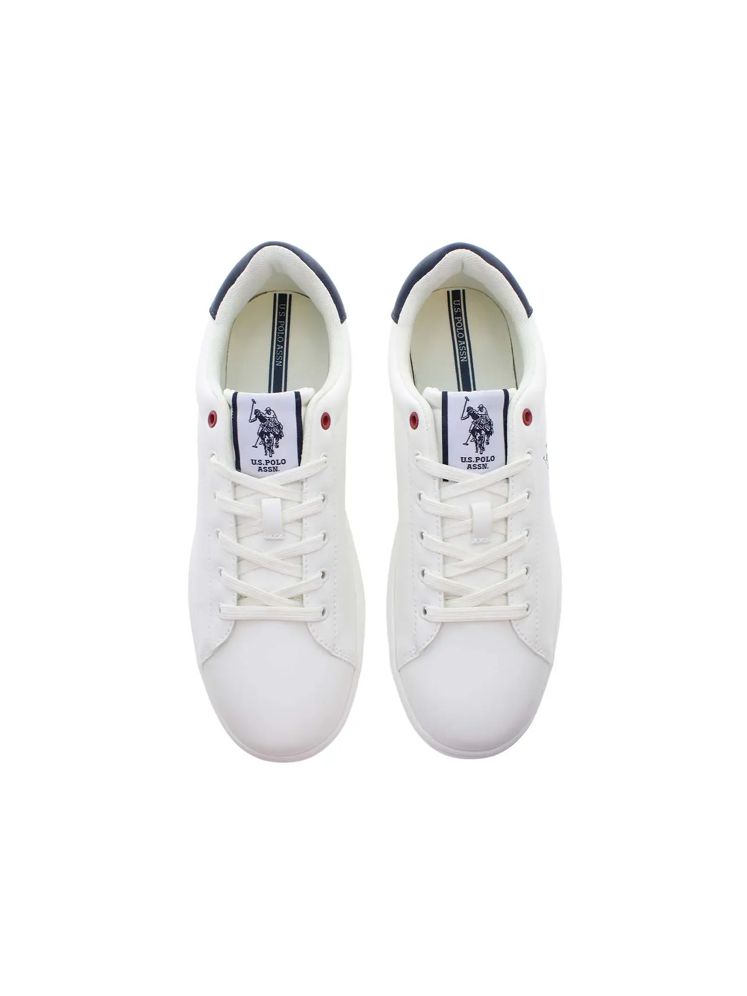 SNEAKERS UOMO - US POLO ASSN. BIANCO-BLU - BYRON001M/EY5 - Image 3