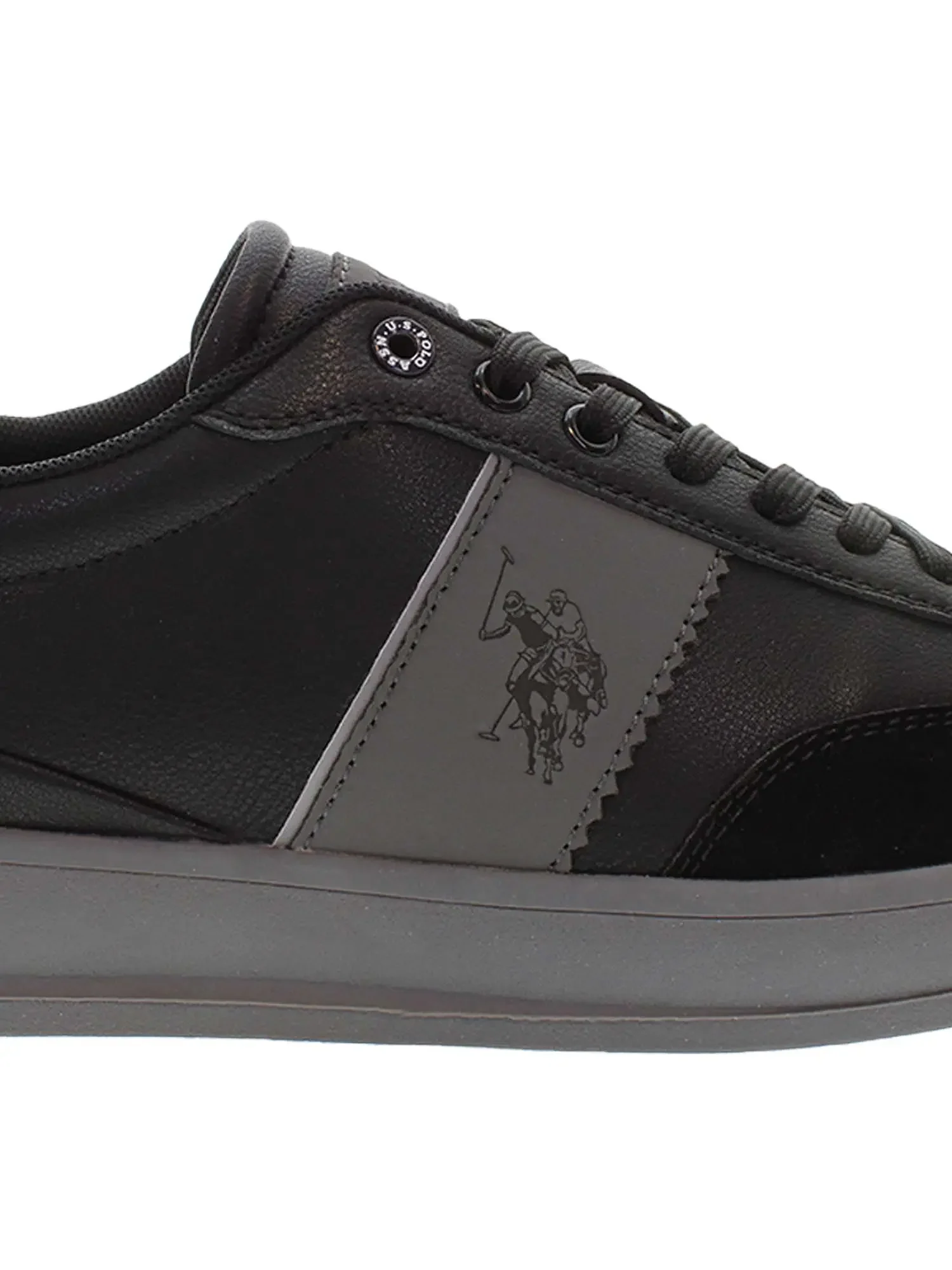 SNEAKERS UOMO - US POLO ASSN. NERO-GRIGIO - CAMPY004M/EYH1 - Image 6