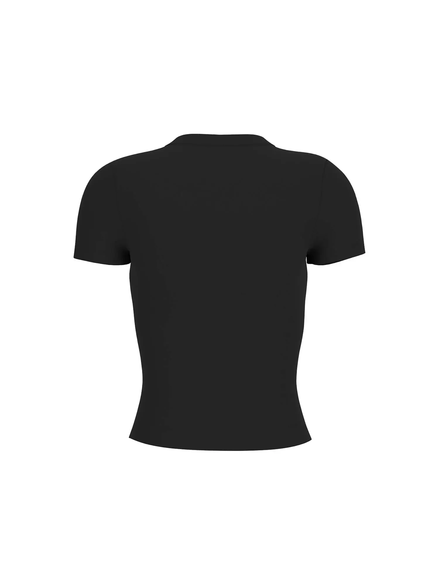 T-SHIRT DONNA - GUESS APPAREL NERO - W6RI22 KA0H1 - Image 2