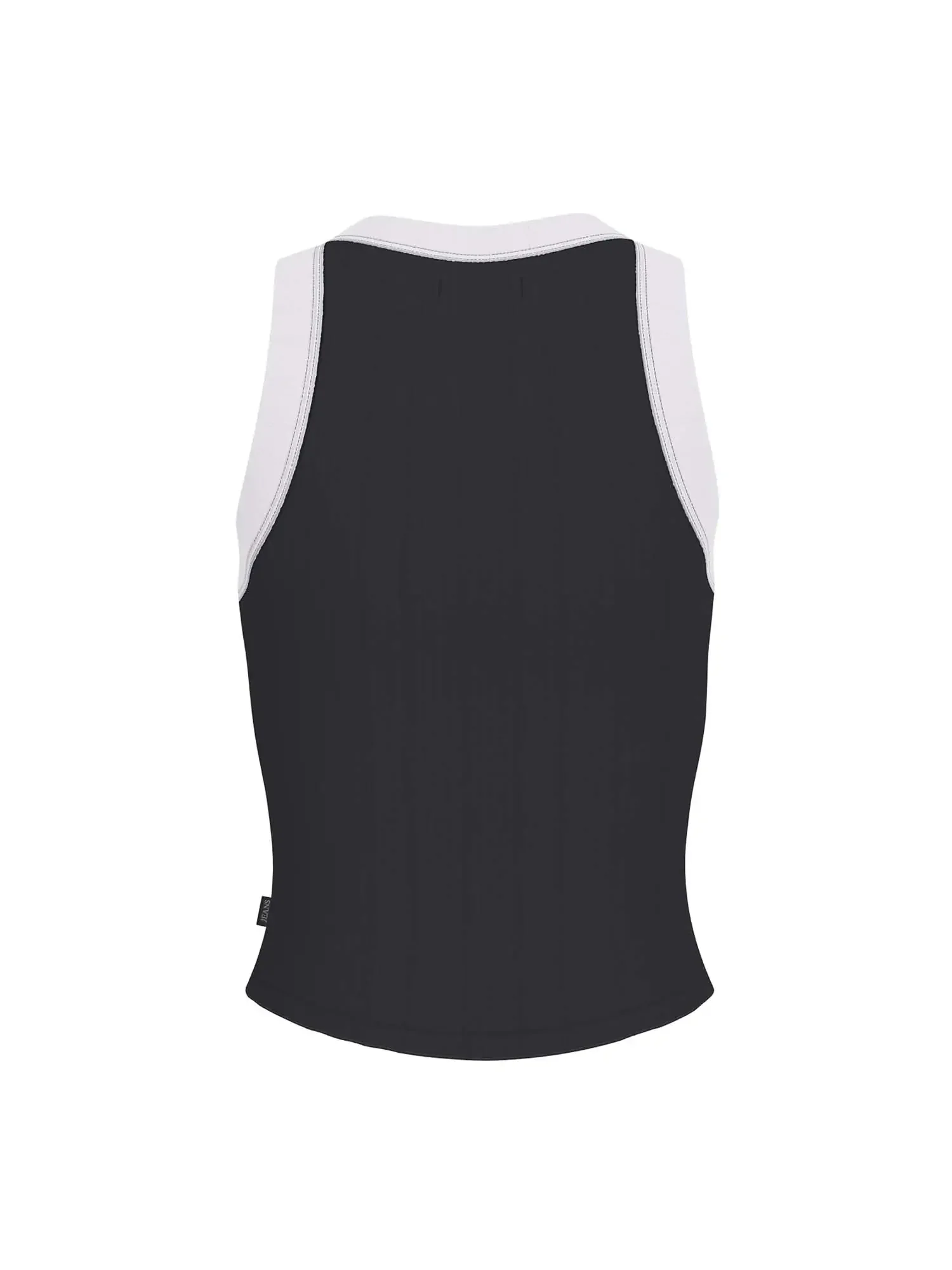 T-SHIRT DONNA - GUESS JEANS NERO - W6GPZ8 KF641 - Image 2