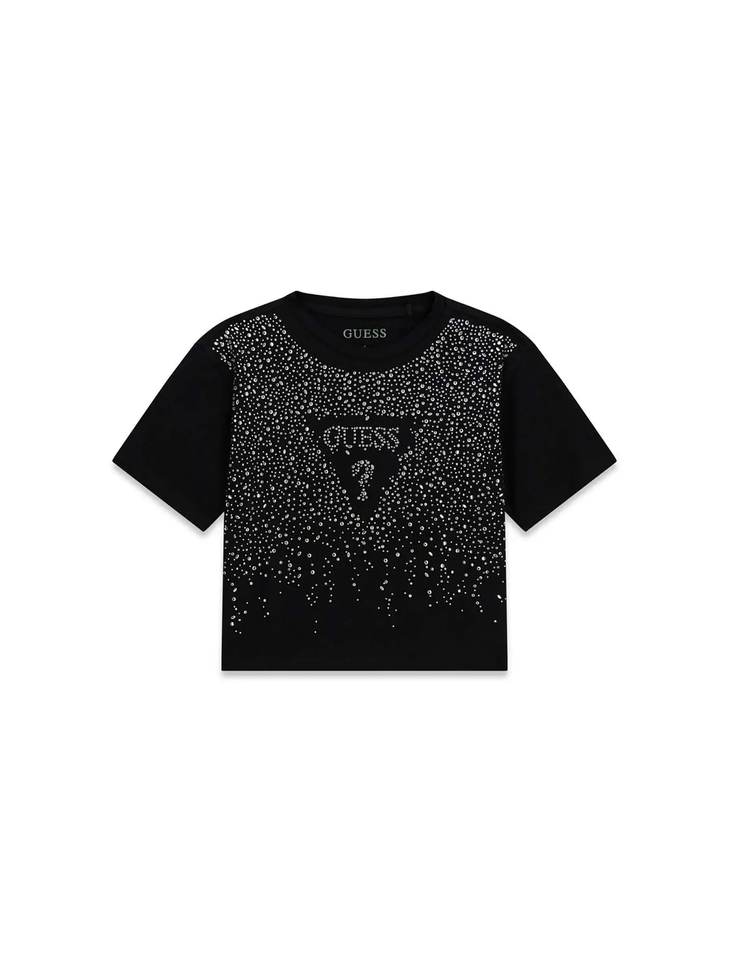 T-SHIRT RAGAZZA - GUESS KIDS NERO - J6RI37 K6YW4