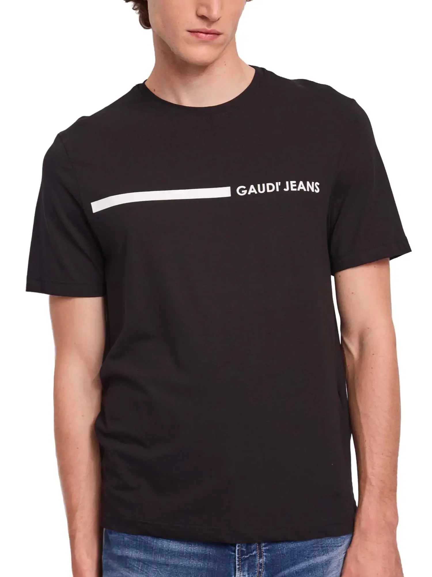 T-SHIRT UOMO - GAUDI UOMO NERO - 611GU64108