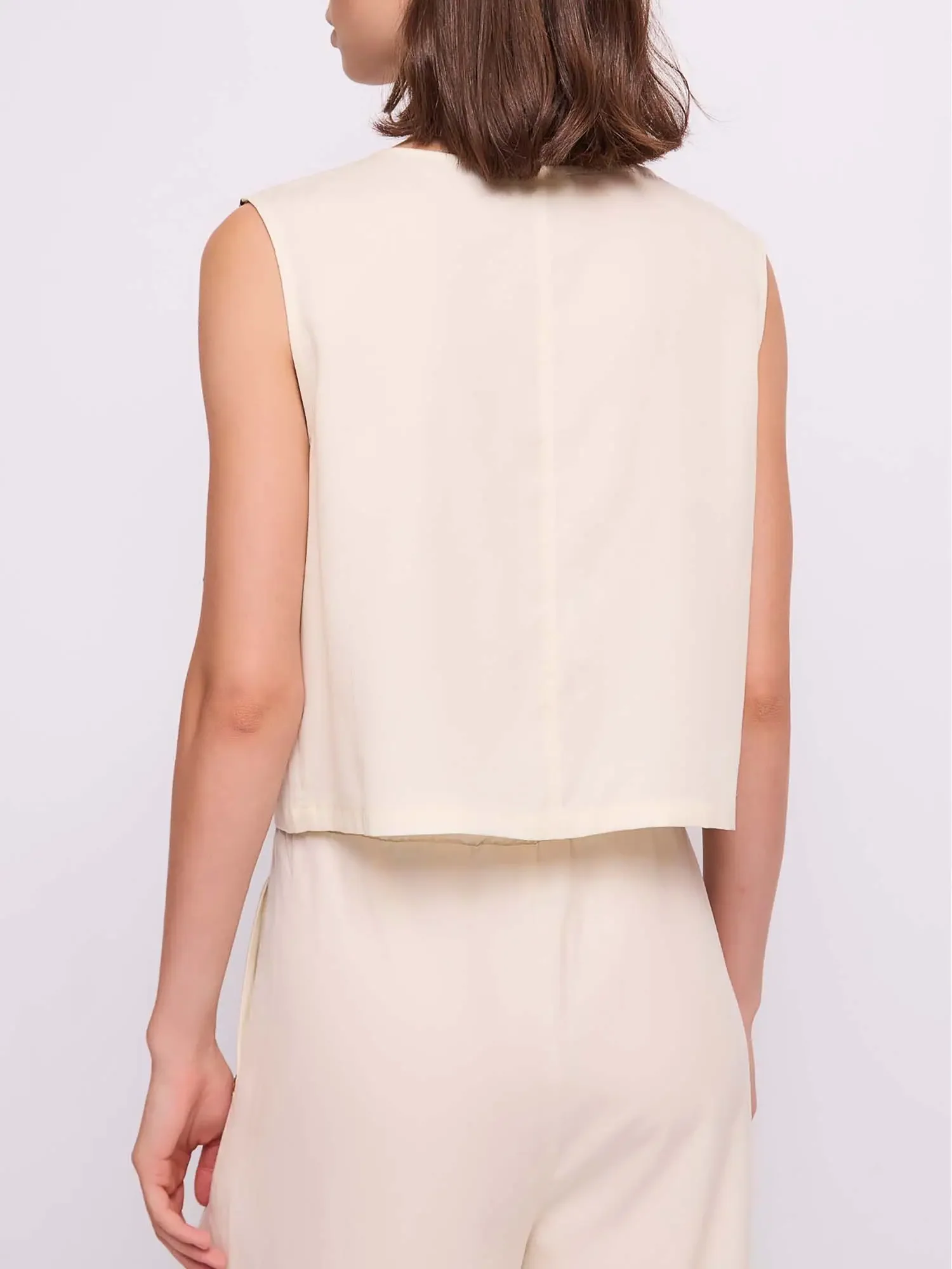 TOP DONNA - GAUDI JEANS BEIGE - 611BD45005 - Image 2