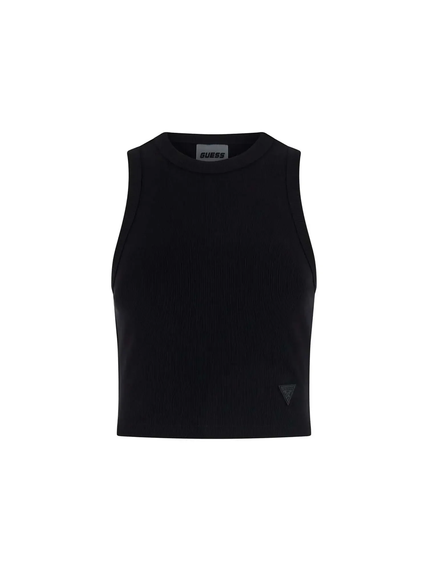 TOP DONNA - GUESS ATHLEISURE NERO - V3GP19 K8RT2