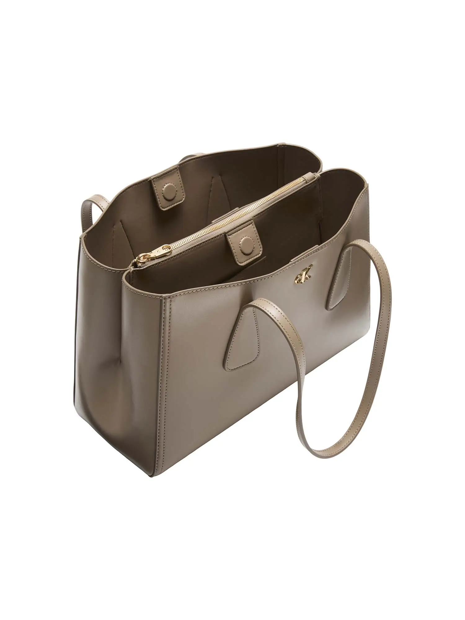 TOTE DONNA - CALVIN KLEIN TAUPE - LV04F3442G - Image 3