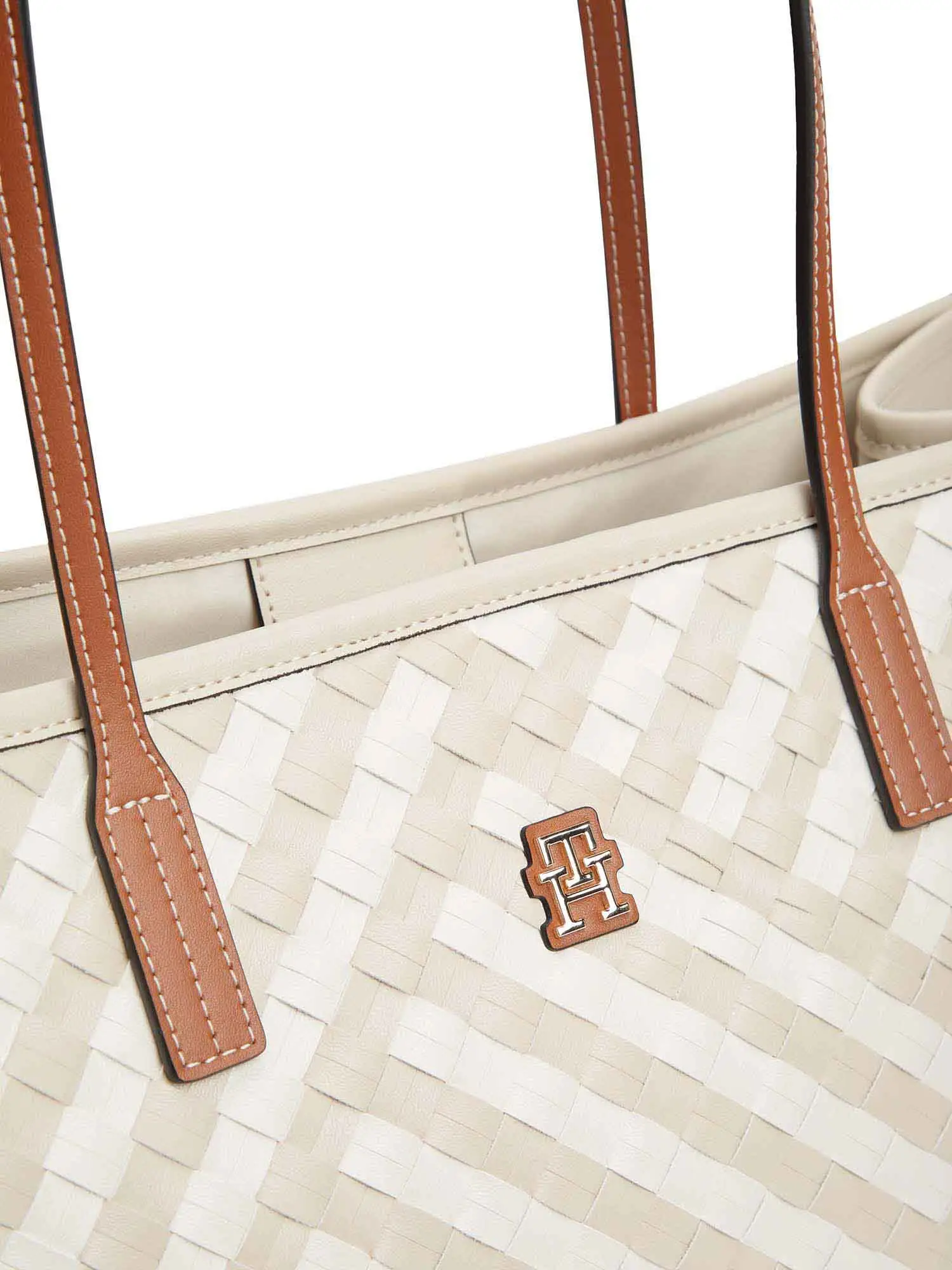 TOTE DONNA - TOMMY HILFIGER NATURALE - AW0AW18394 - Image 4