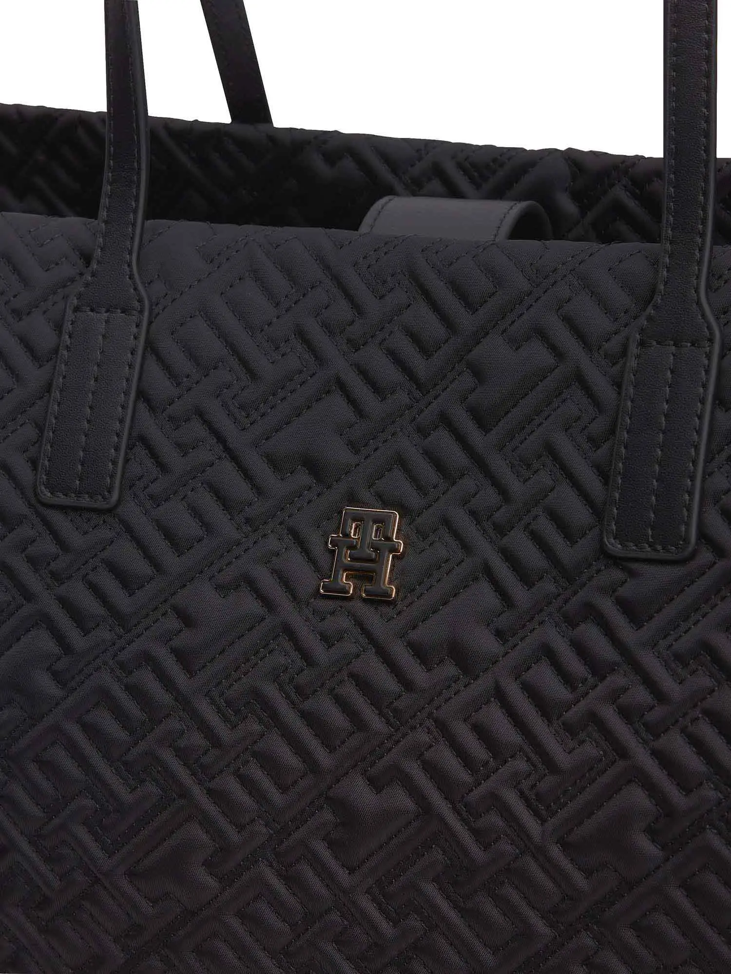 TOTE DONNA - TOMMY HILFIGER NERO - AW0AW18163 - Image 4