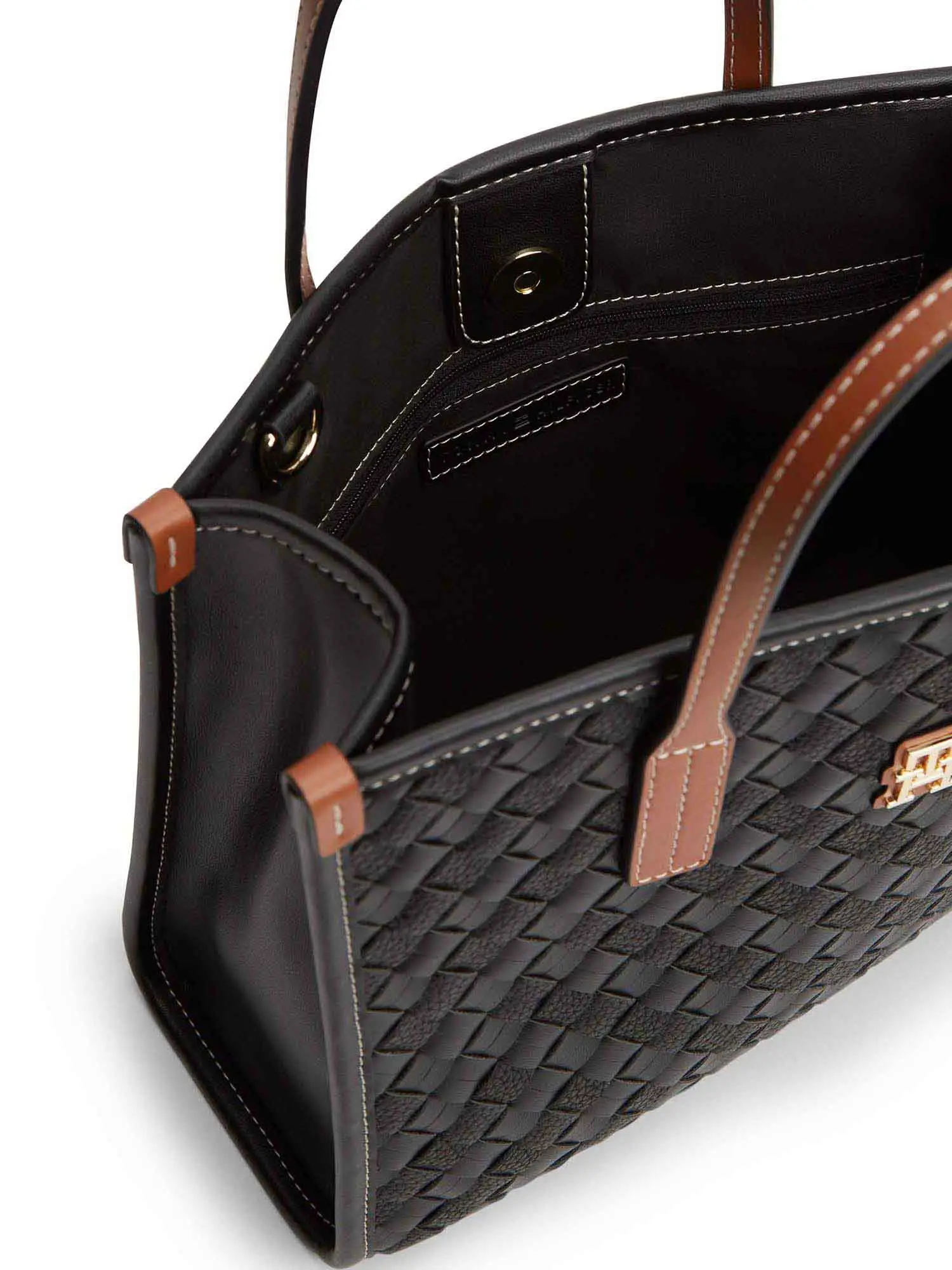 TOTE DONNA - TOMMY HILFIGER NERO - AW0AW18393 - Image 3