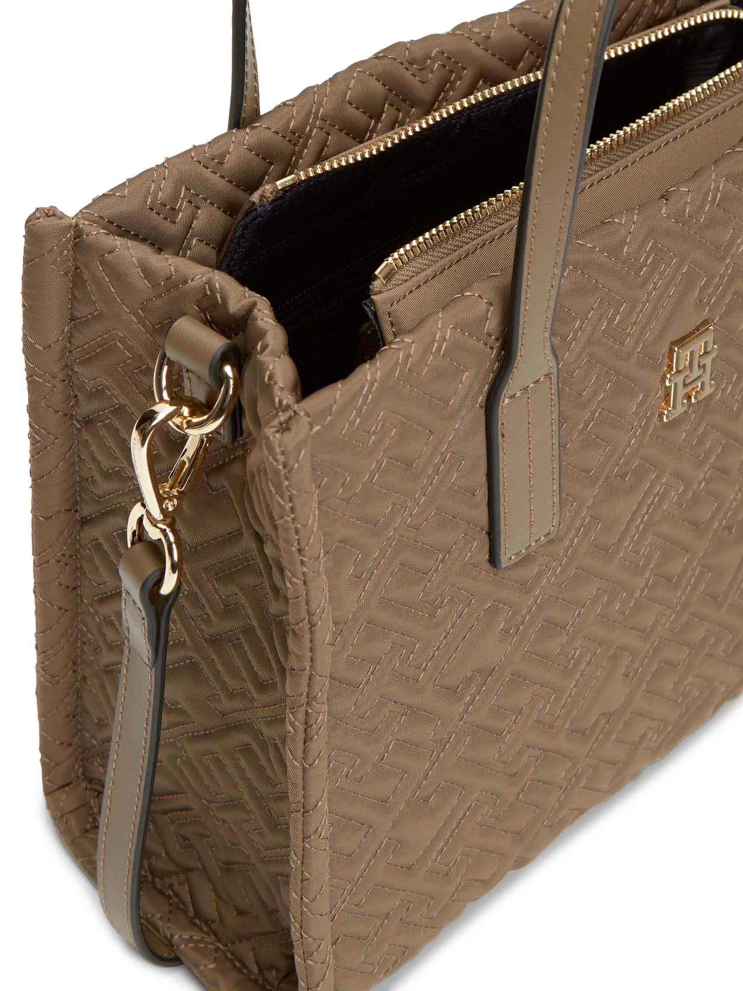 TOTE DONNA - TOMMY HILFIGER TAUPE - AW0AW18162 - Image 3