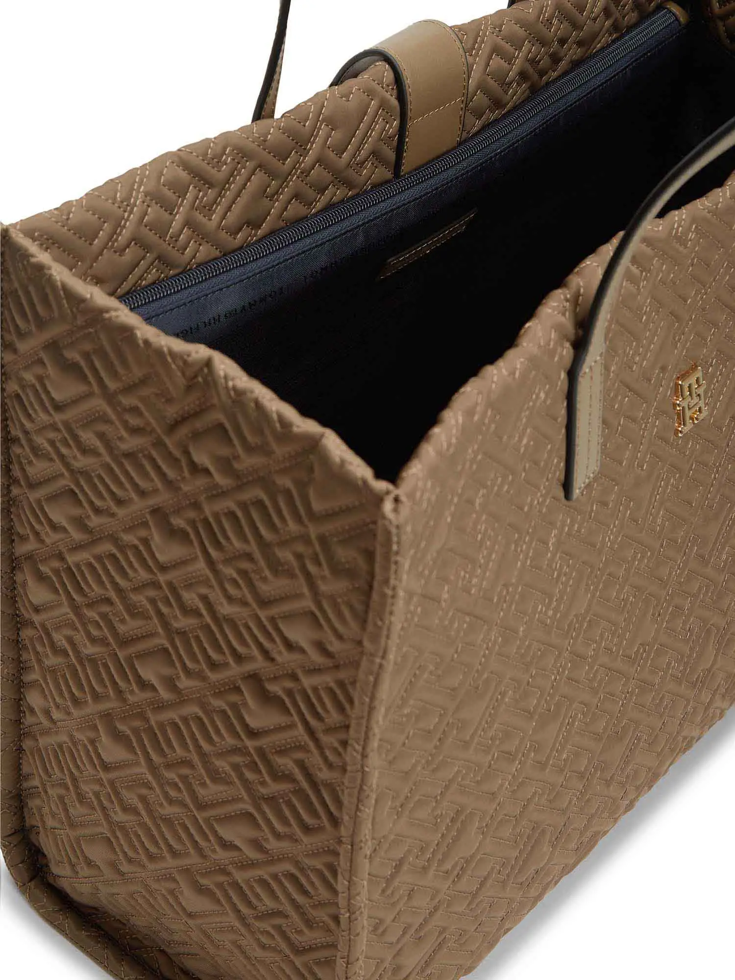 TOTE DONNA - TOMMY HILFIGER TAUPE - AW0AW18163 - Image 3