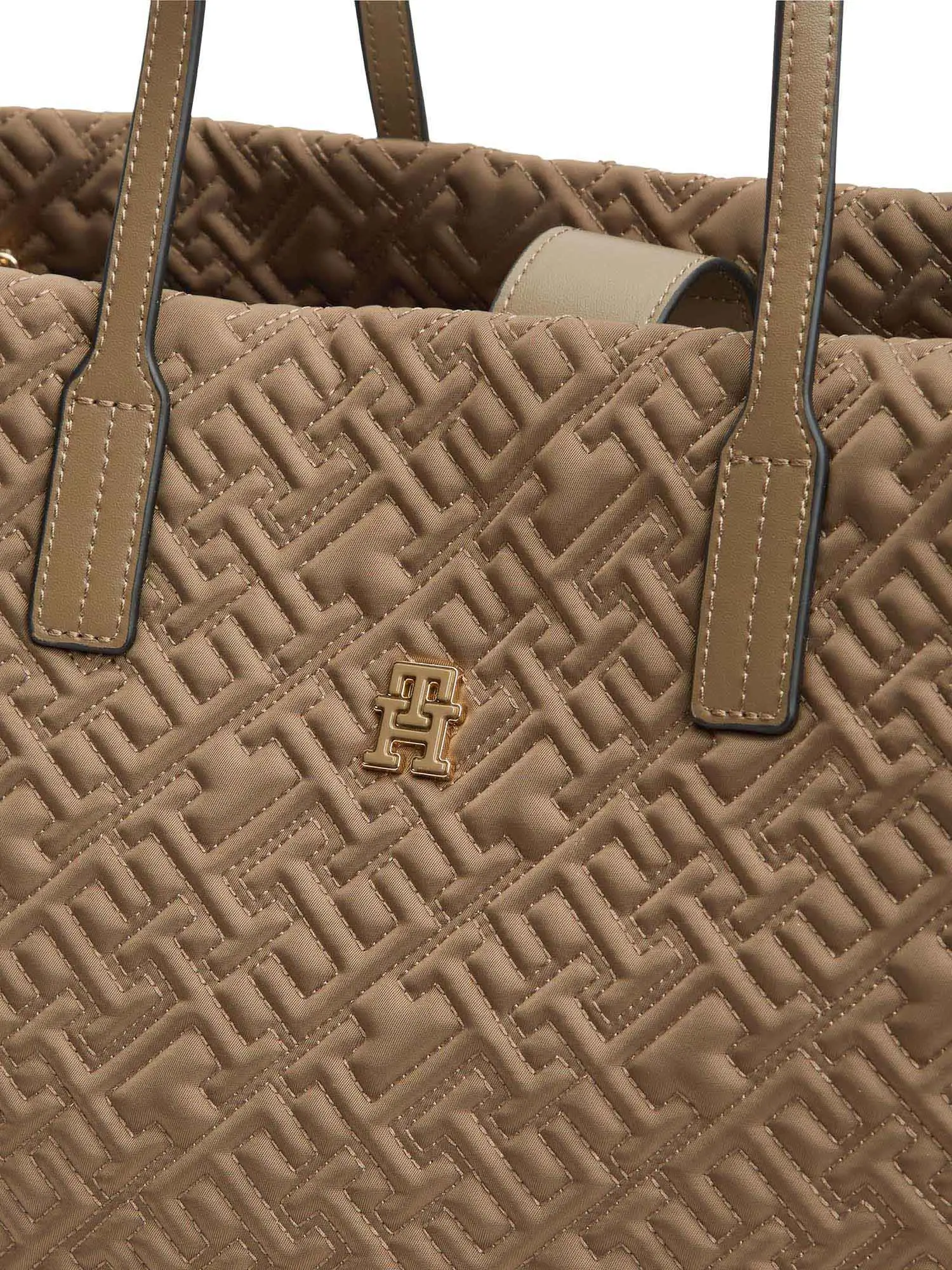TOTE DONNA - TOMMY HILFIGER TAUPE - AW0AW18163 - Image 4