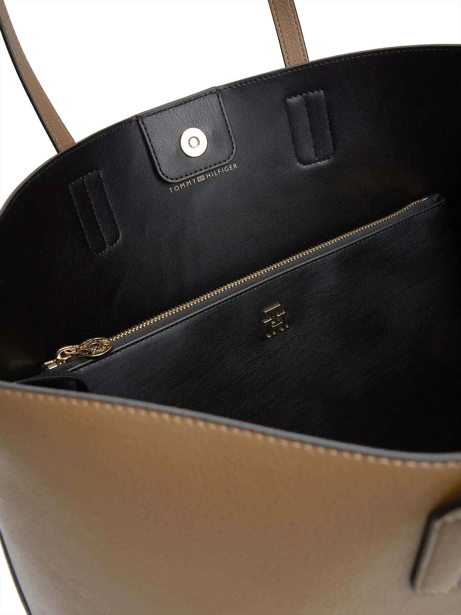 TOTE DONNA - TOMMY HILFIGER TAUPE - AW0AW18173 - Image 3
