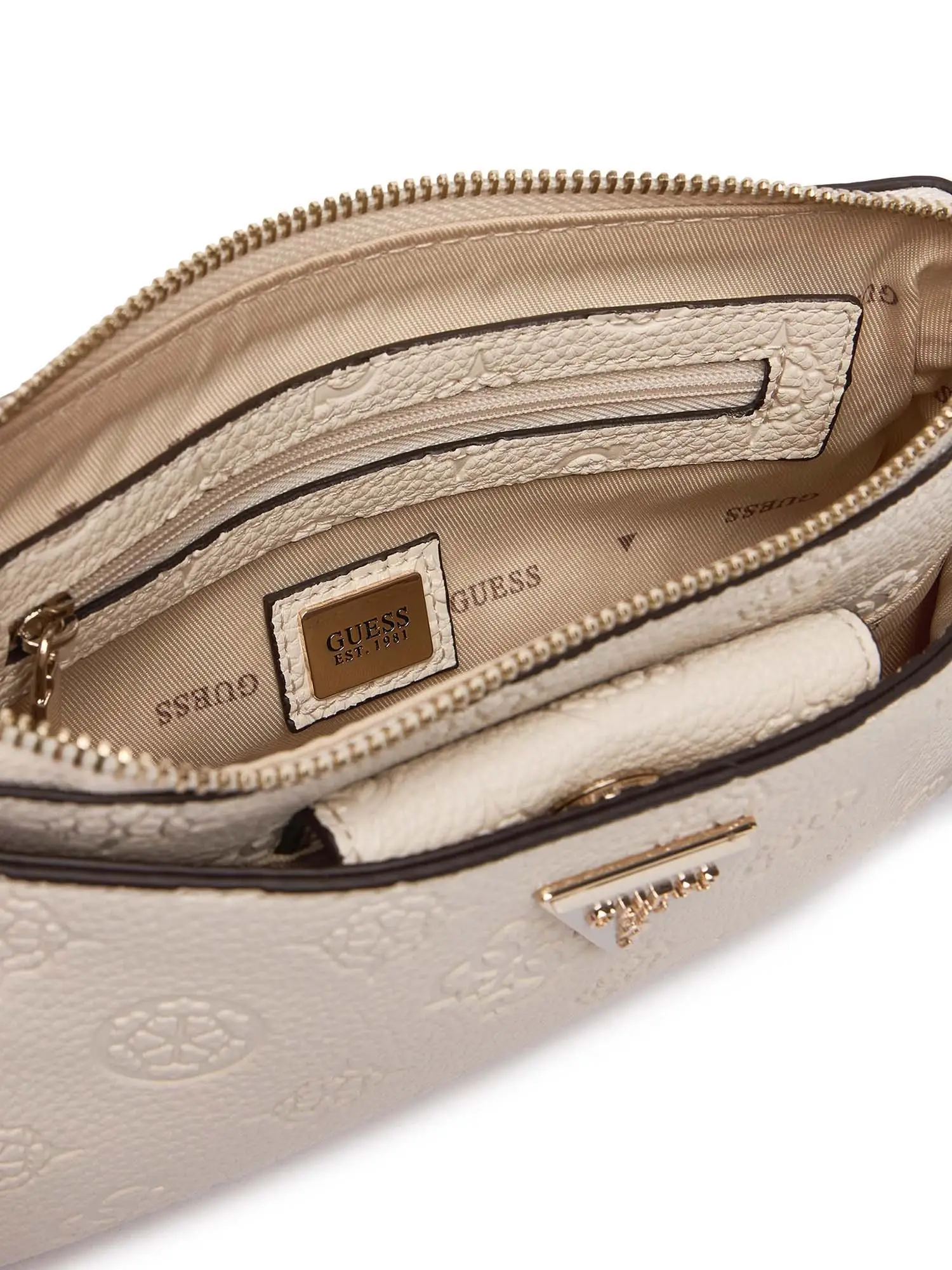 TRACOLLA DONNA - GUESS BIANCO - HWPD98 88720 - Image 3