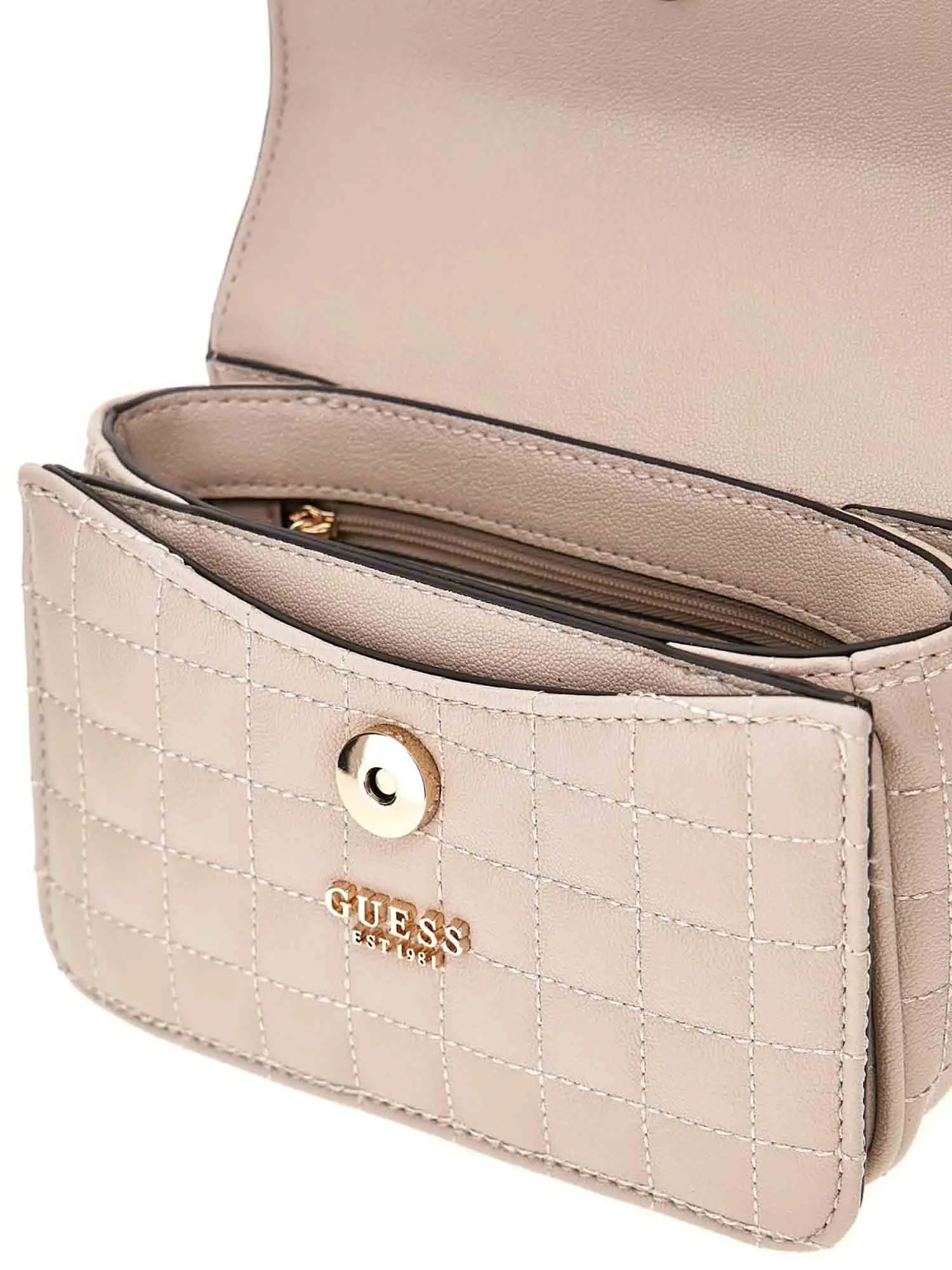 TRACOLLA DONNA - GUESS TAUPE - HWQG84 24780 - Image 3