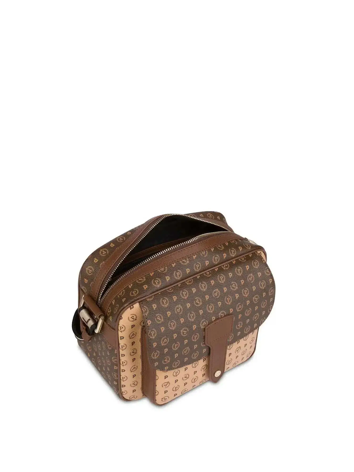 TRACOLLA DONNA - POLLINI MARRONE-CREMA - TE8448PP0AQ53 - Image 4