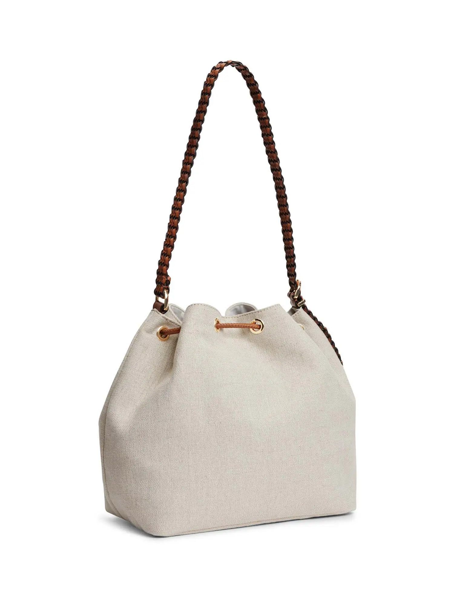 TRACOLLA DONNA - TOMMY HILFIGER NATURALE - AW0AW18631 - Image 2