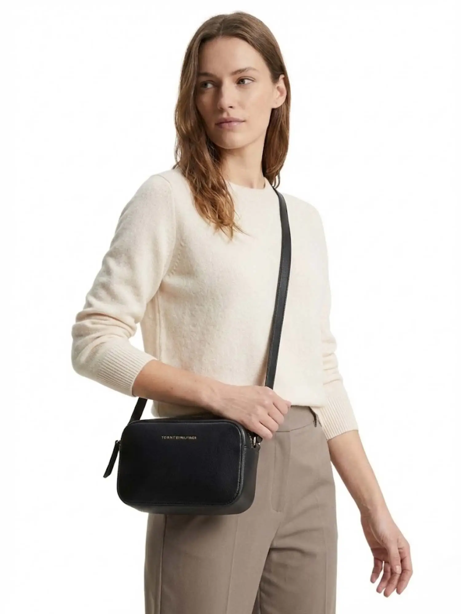 TRACOLLA DONNA - TOMMY HILFIGER NERO - AW0AW18115 - Image 5