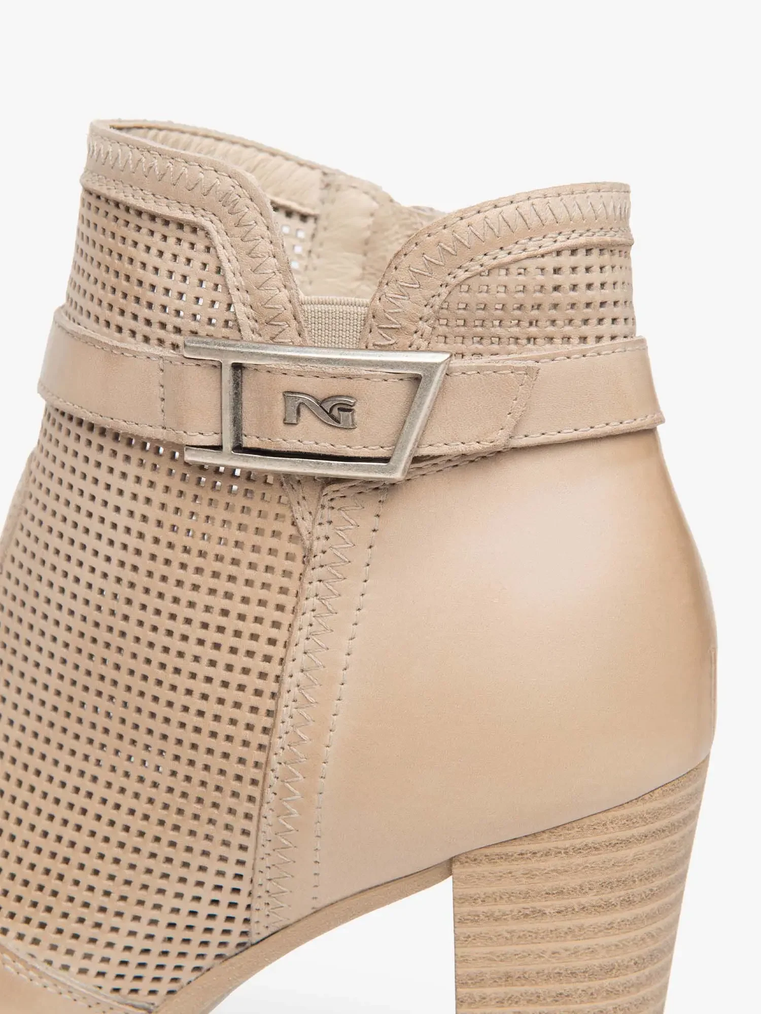 TRONCHETTO DONNA - NERO GIARDINI BEIGE - E615090D - Image 3
